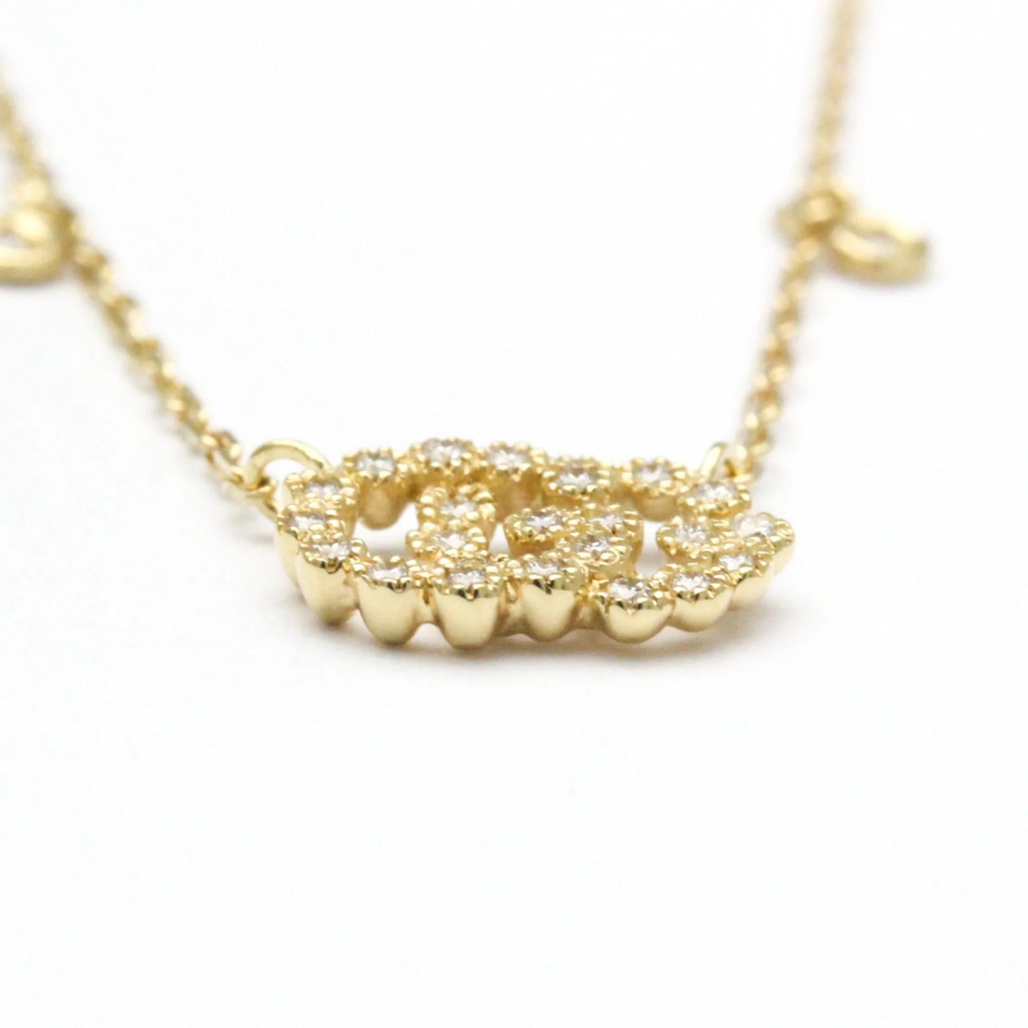 Pendant Necklace 18K Yellow Gold with Diamond - Image 4