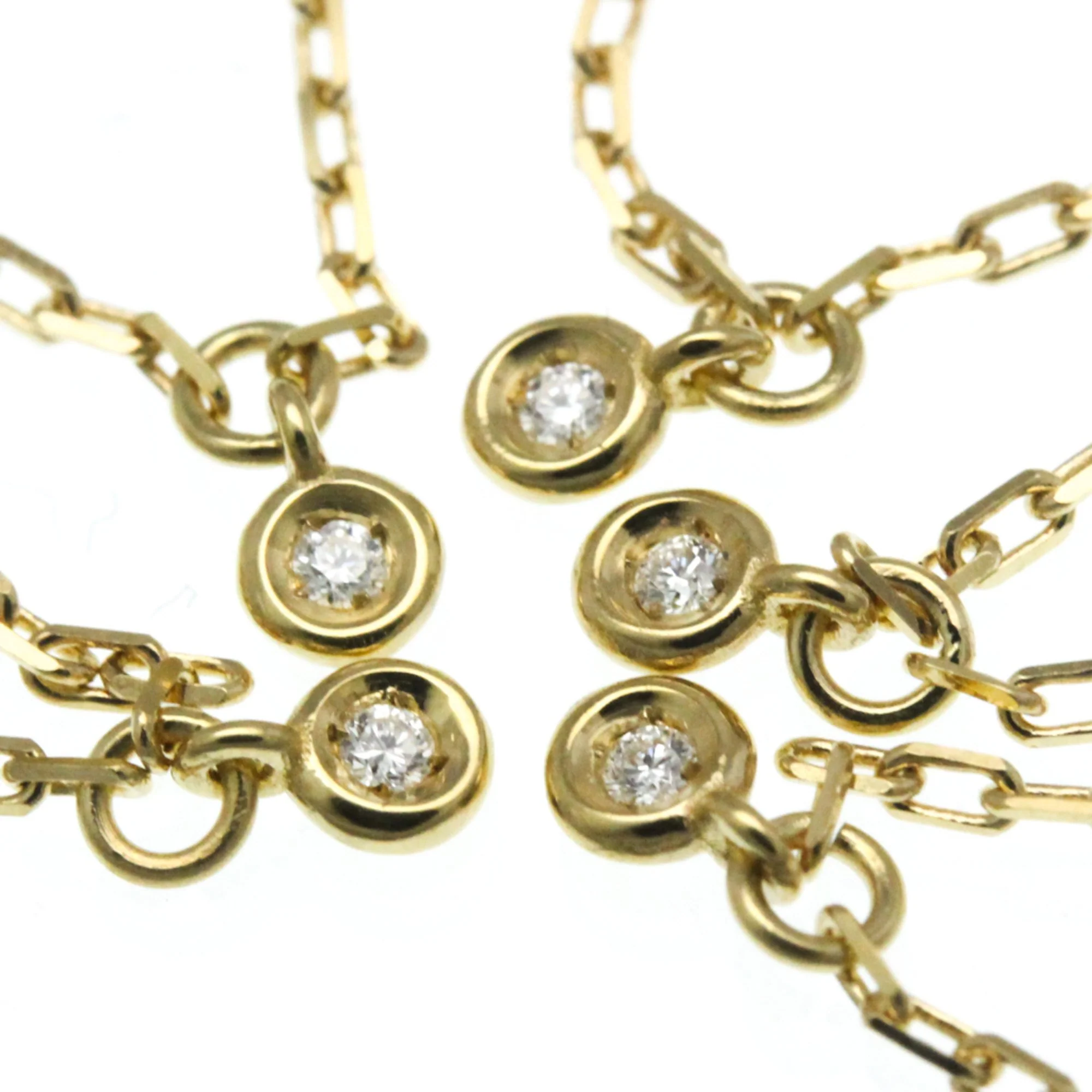 Pendant Necklace 18K Yellow Gold with Diamond - Image 9