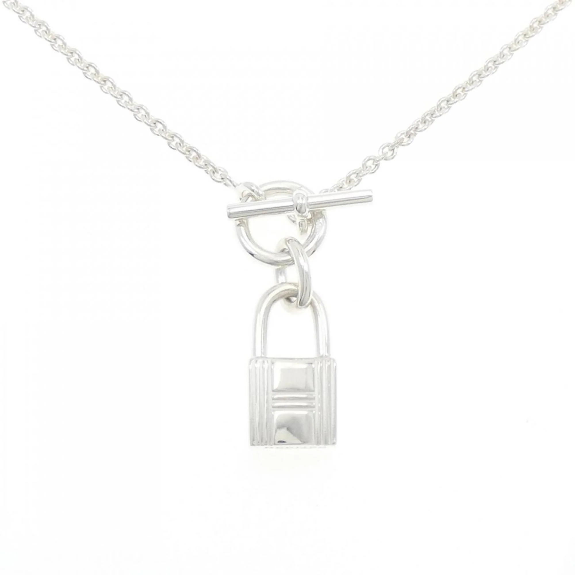Amulet Padlock Pendant Necklace Sterling Silver