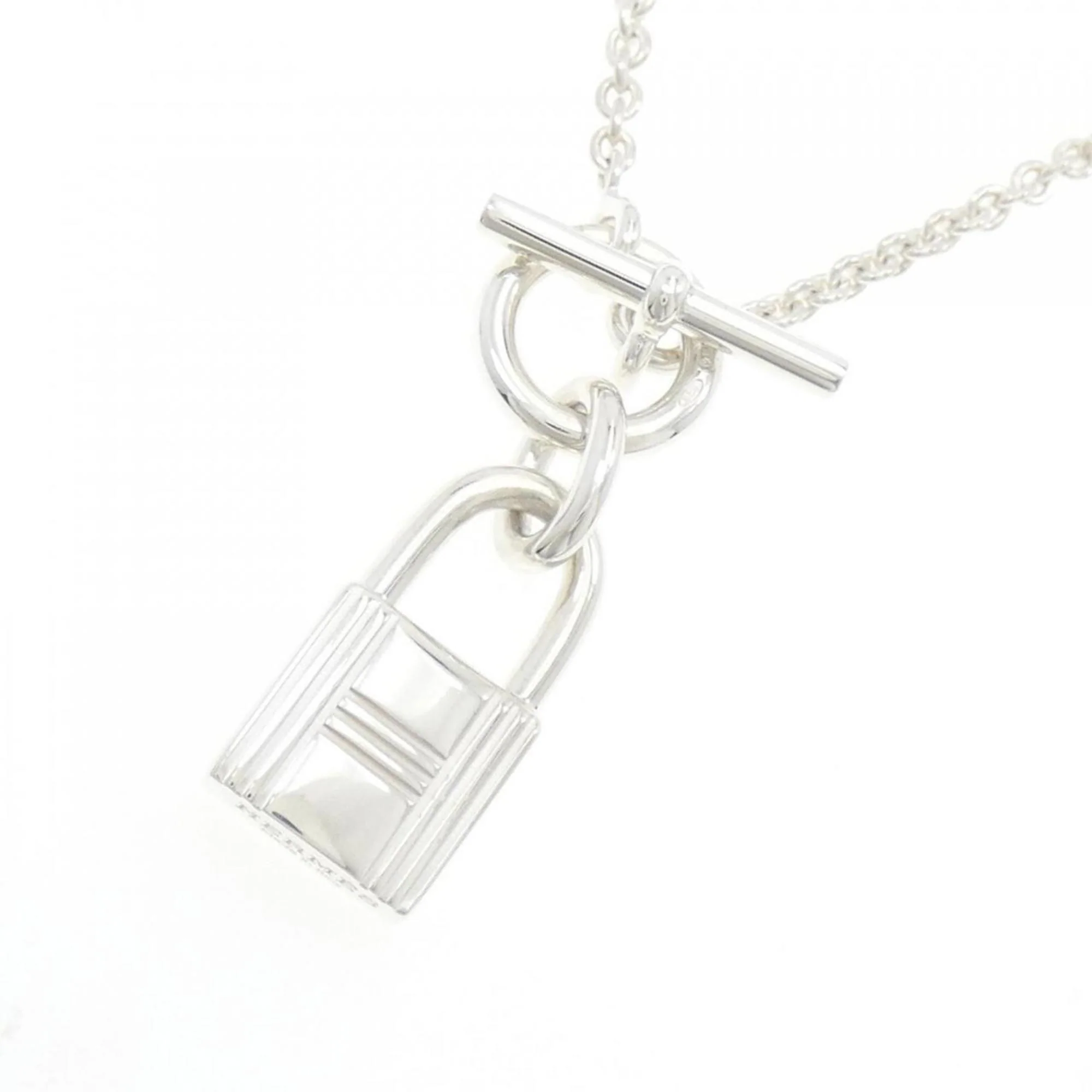 Amulet Padlock Pendant Necklace Sterling Silver - Image 3
