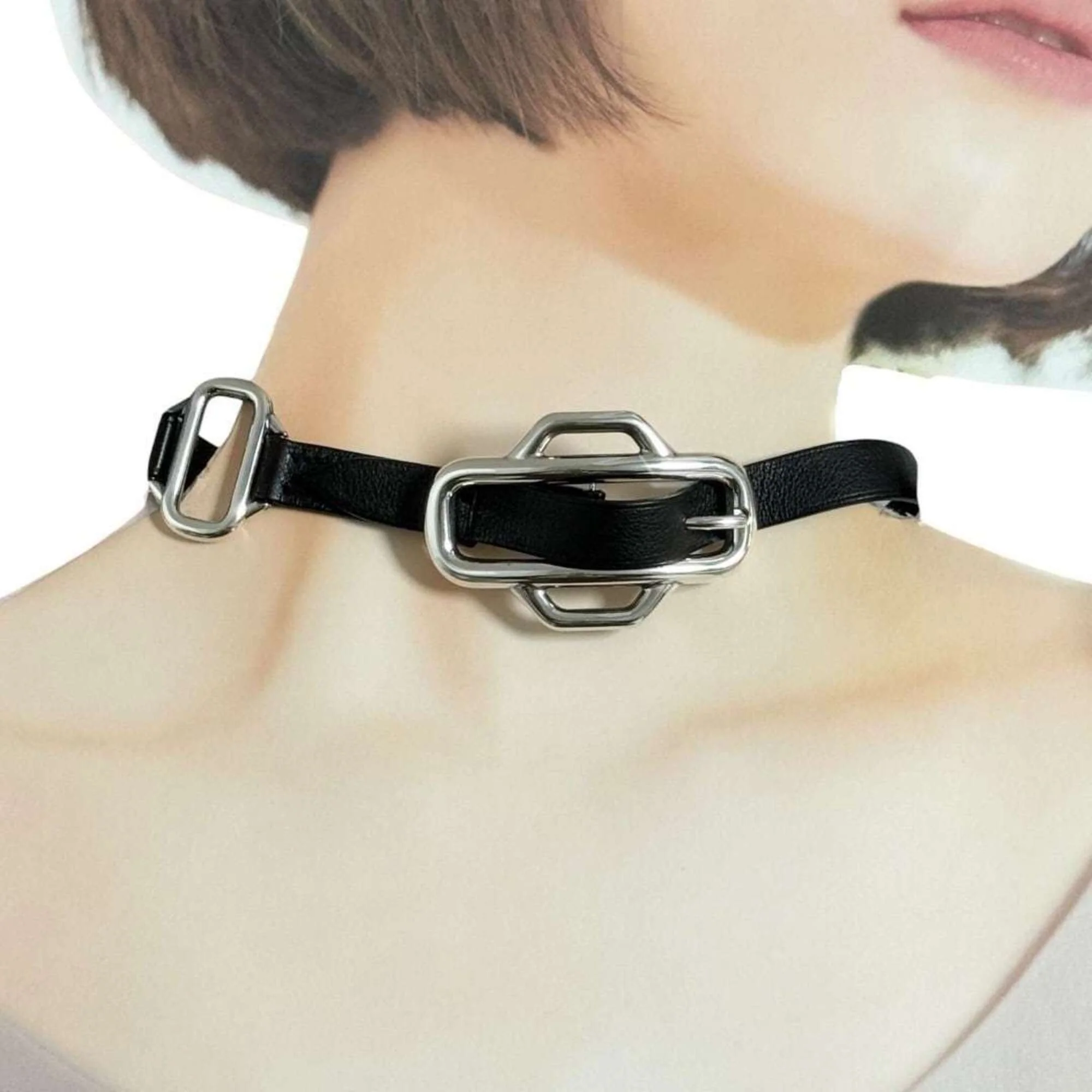 Attrage Necklace Leather and Sterling Silver - Image 9