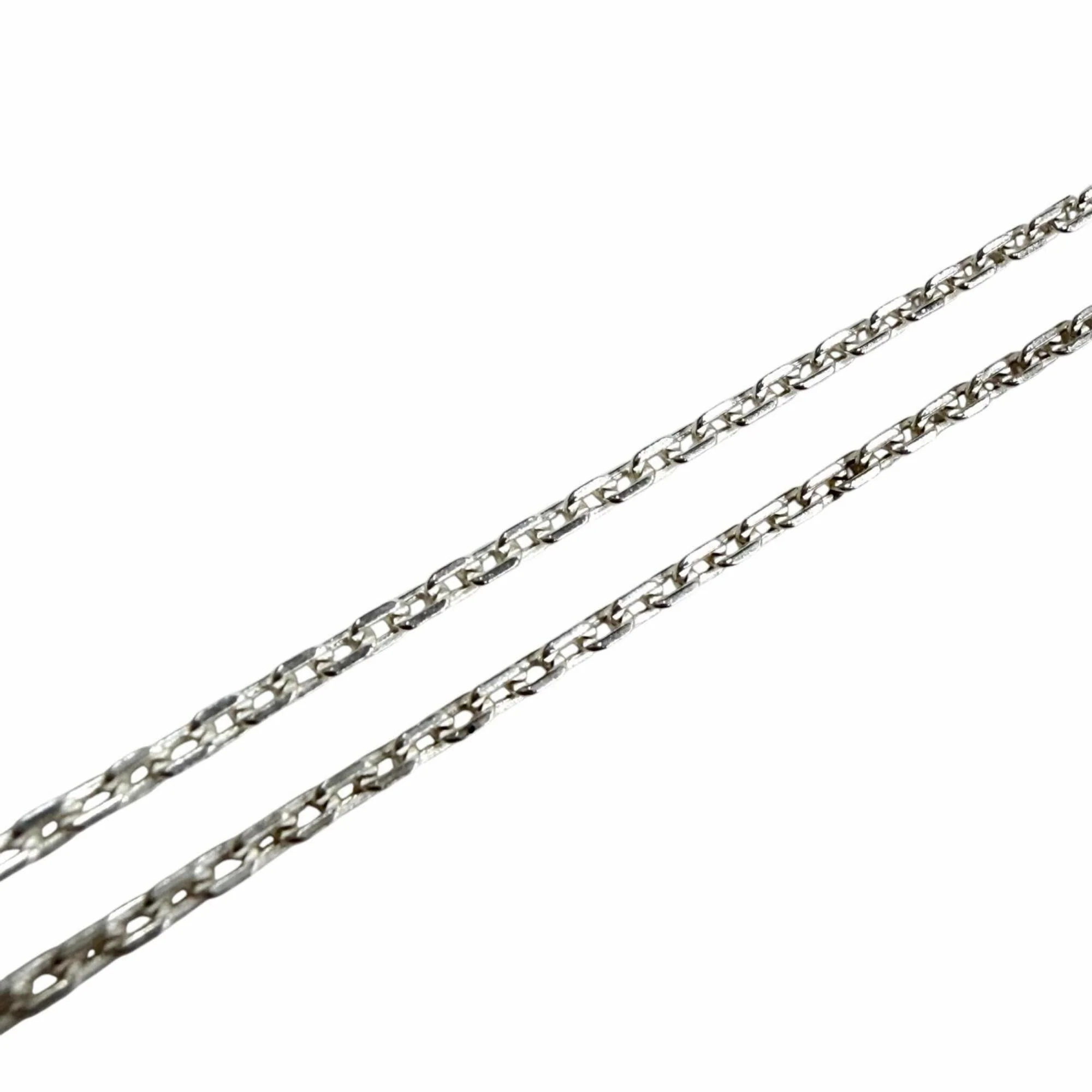 Chaine d'Ancre Enchainée Pendant Necklace Sterling Silver Mini - Image 5