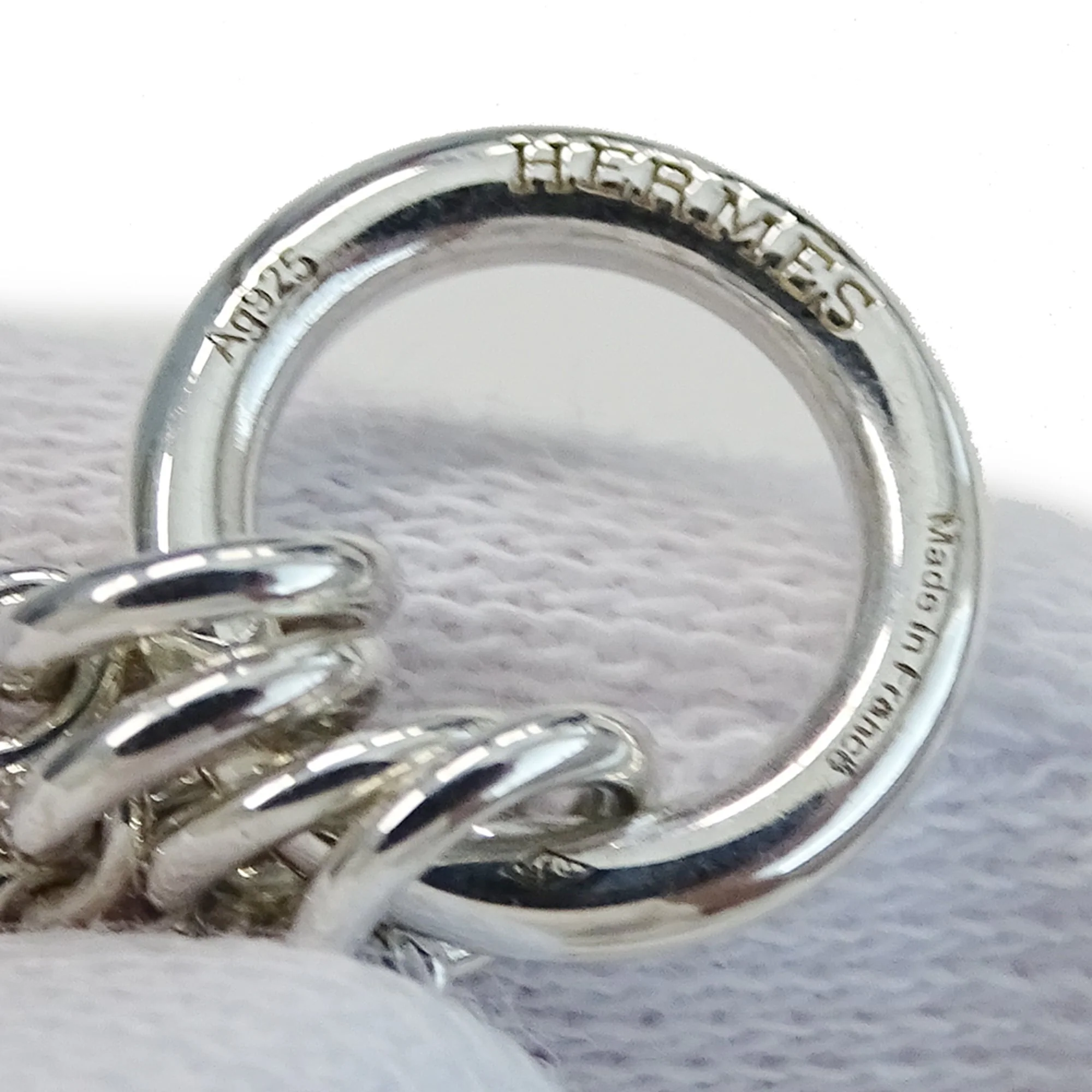 Chaine d'Ancre Parade Pendant Necklace Sterling Silver Mini - Image 5