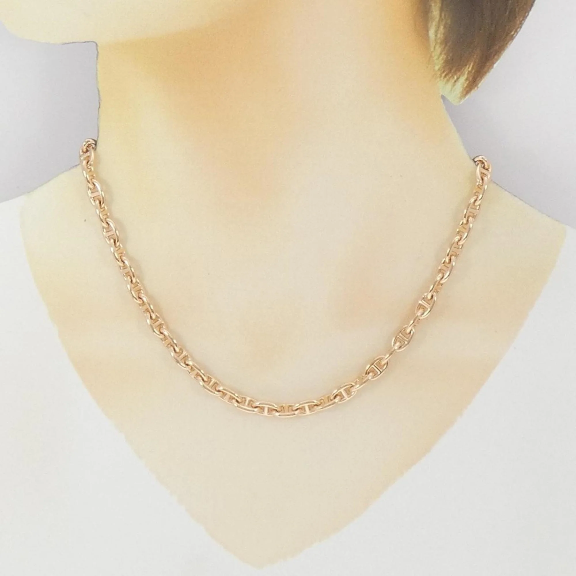 Chaine d'Ancre Pendant Necklace 18K Rose Gold - Image 5