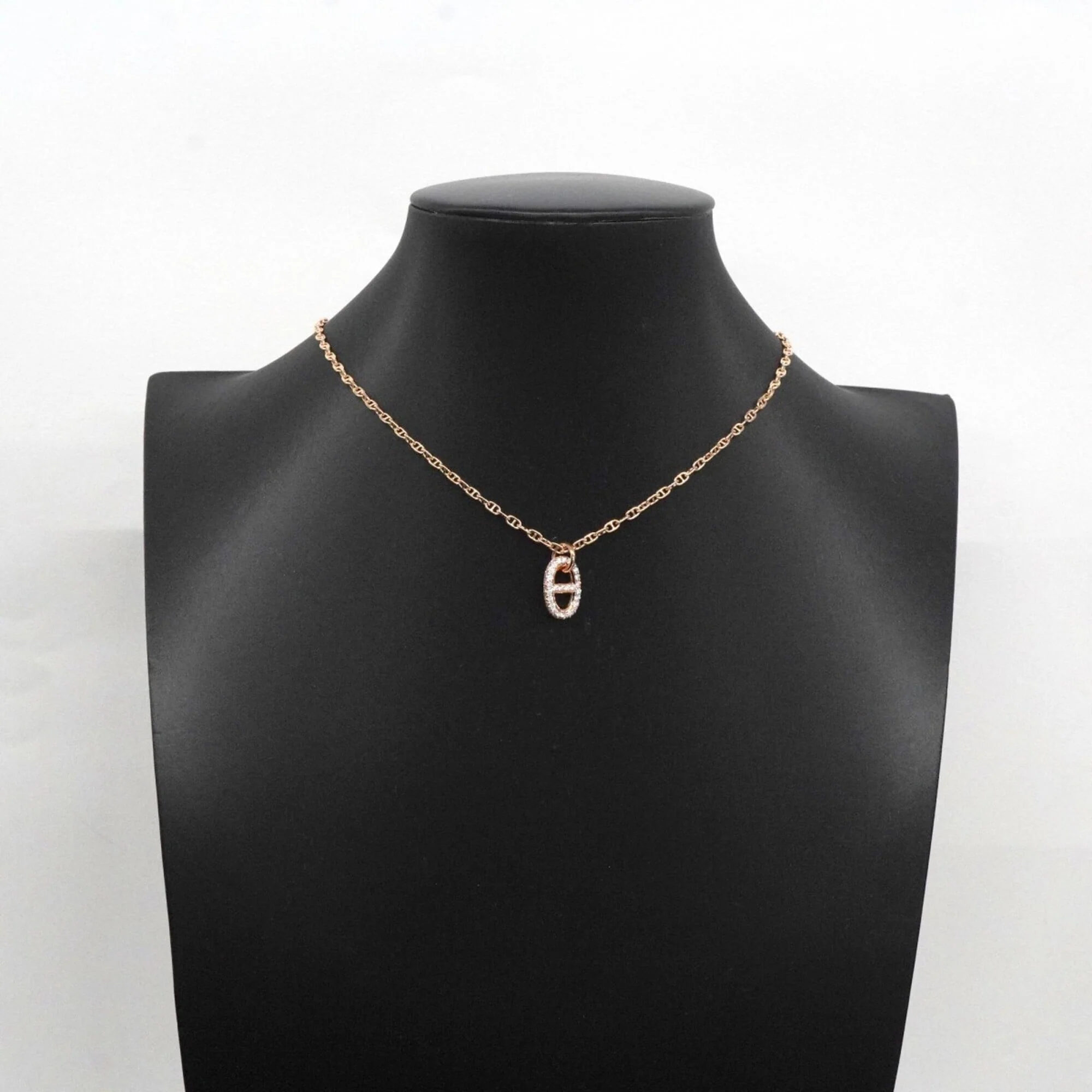 Farandole Pendant Necklace 18K Rose Gold with Diamond - Image 6