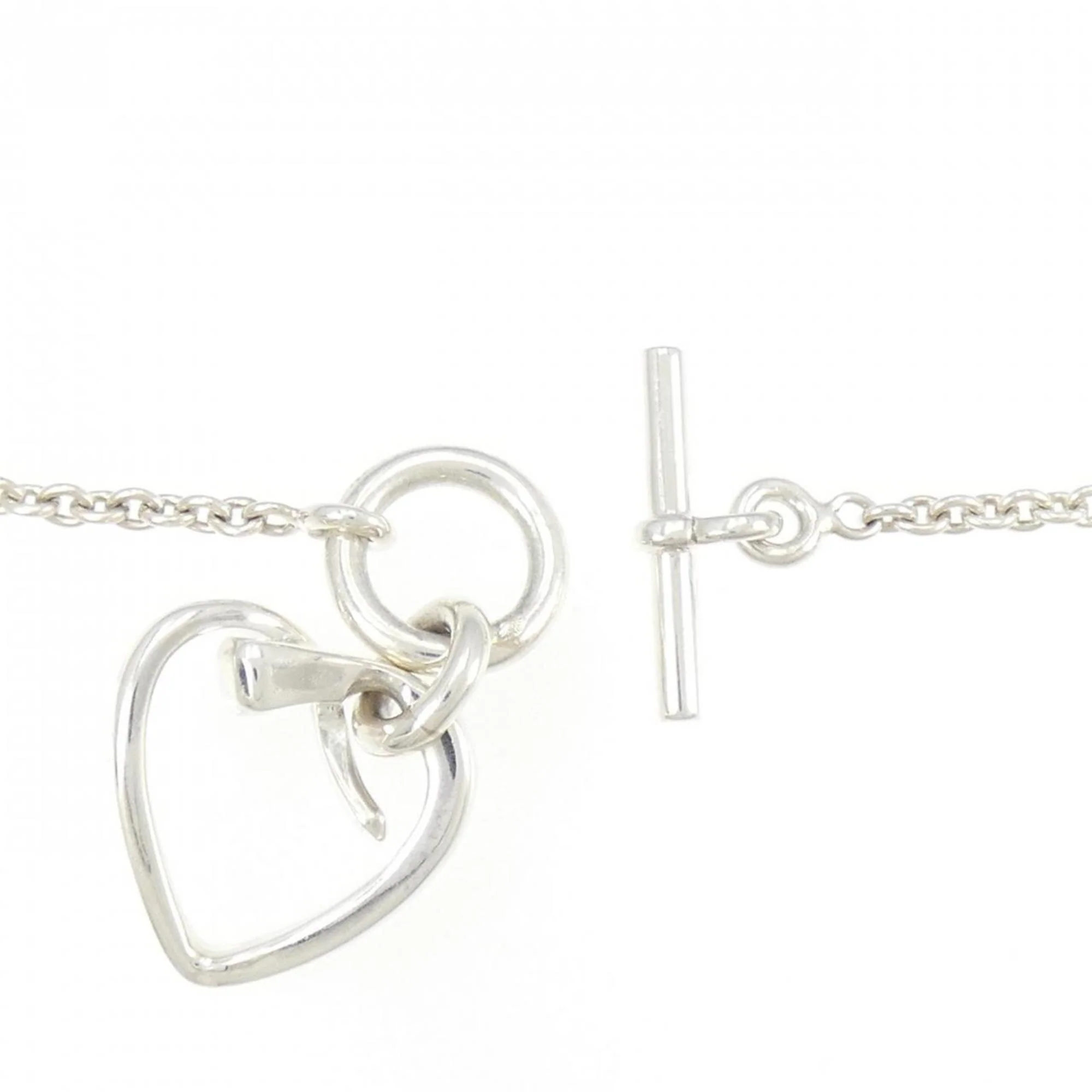 Heart Pendant Necklace Sterling Silver - Image 5