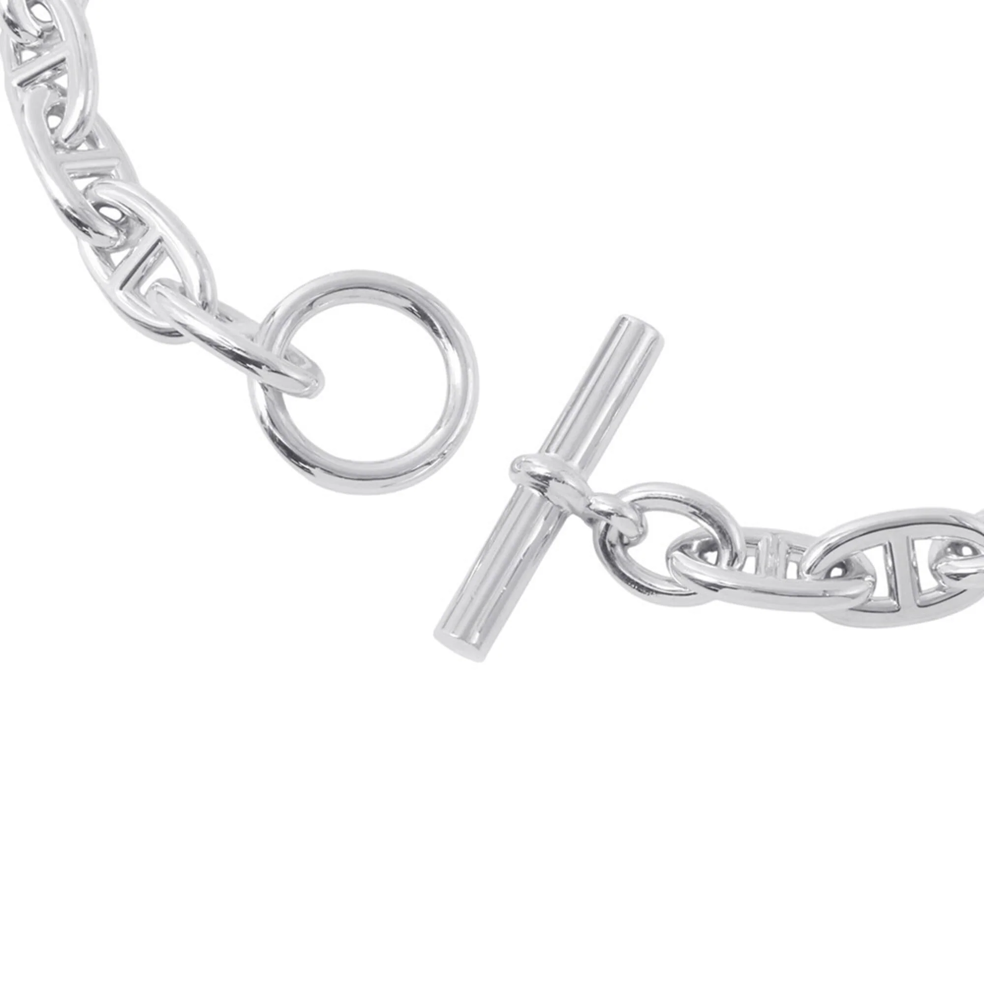 Kara Pendant Necklace Sterling Silver Large - Image 4