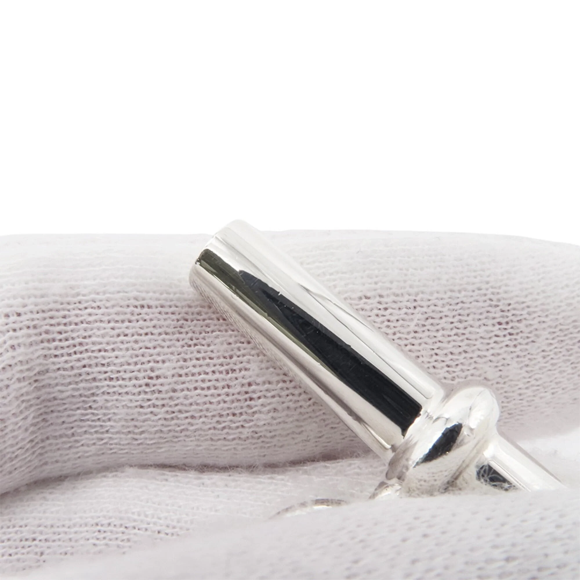 Kara Pendant Necklace Sterling Silver Large - Image 5