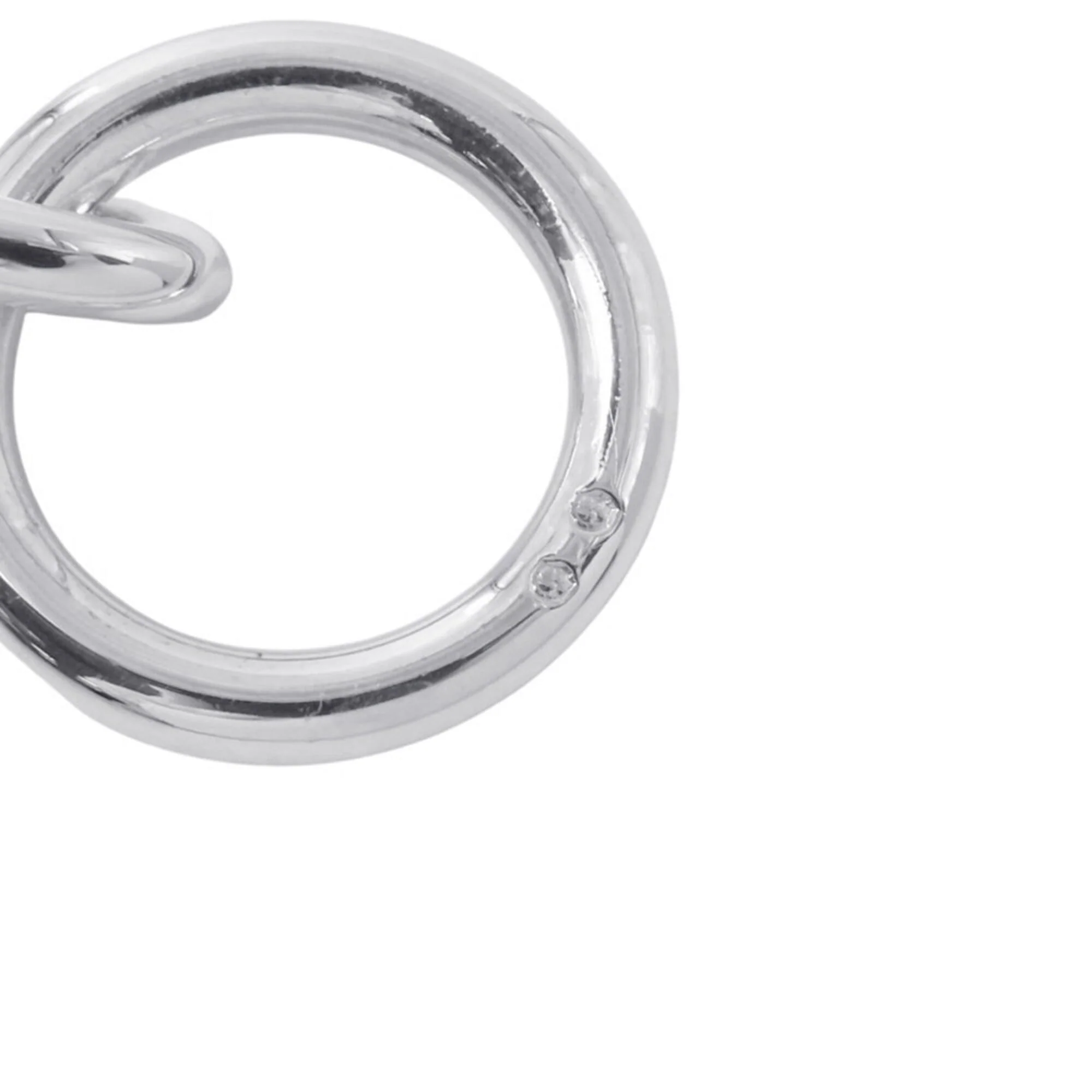 Kara Pendant Necklace Sterling Silver Large - Image 9