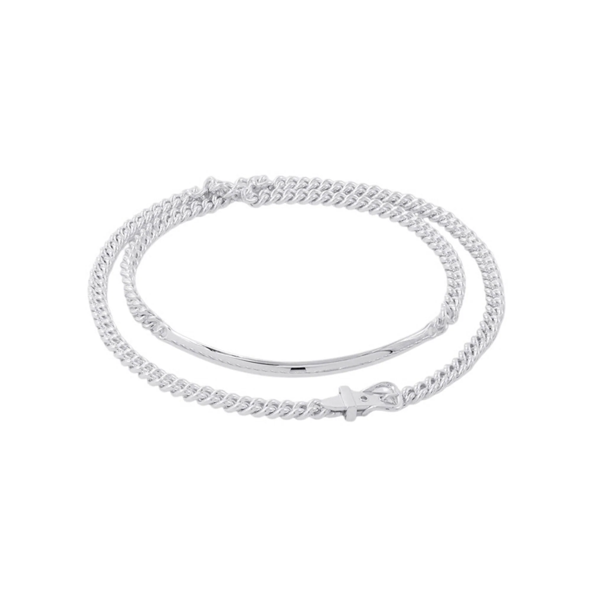 Kara Pendant Necklace Sterling Silver Mini