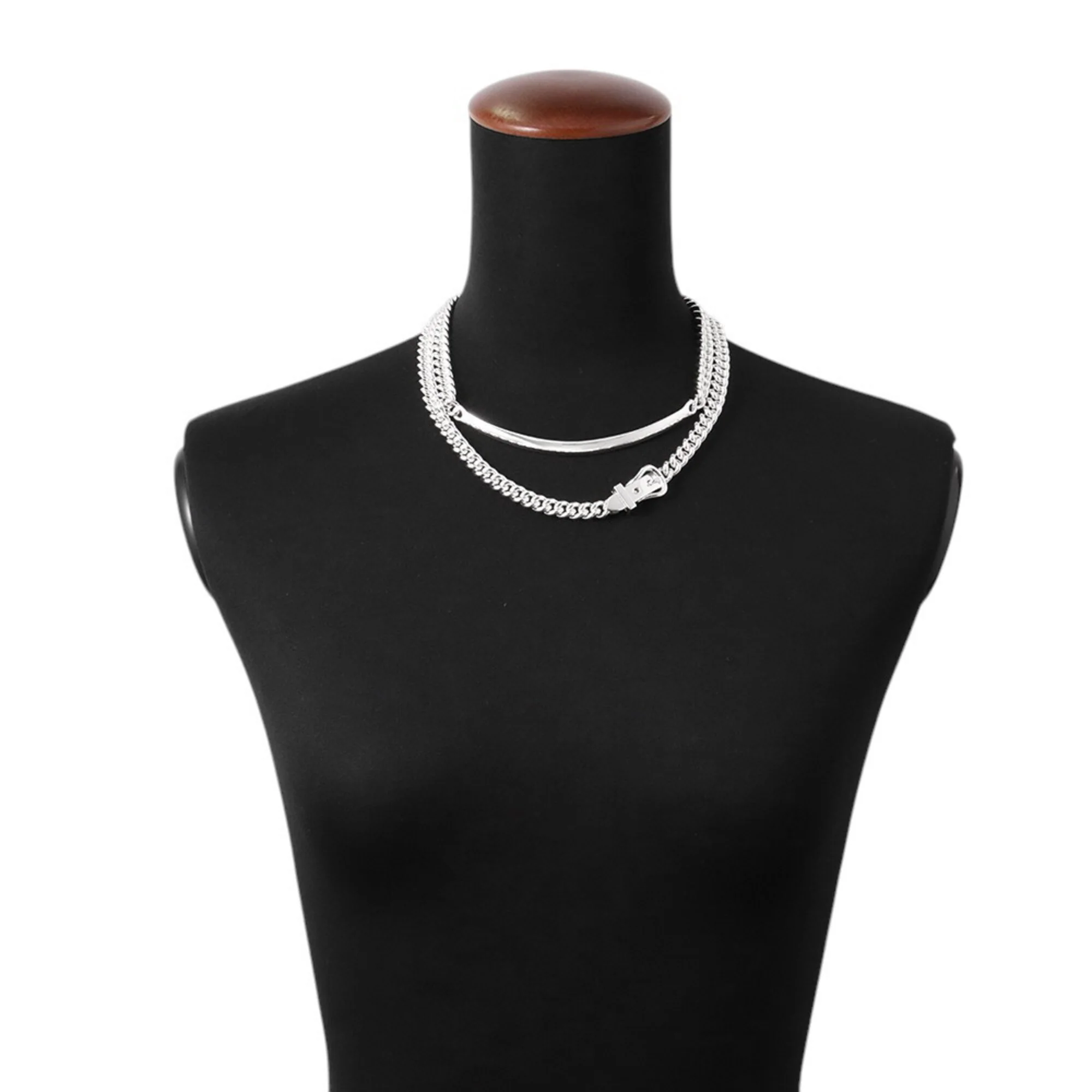 Kara Pendant Necklace Sterling Silver Mini - Image 4