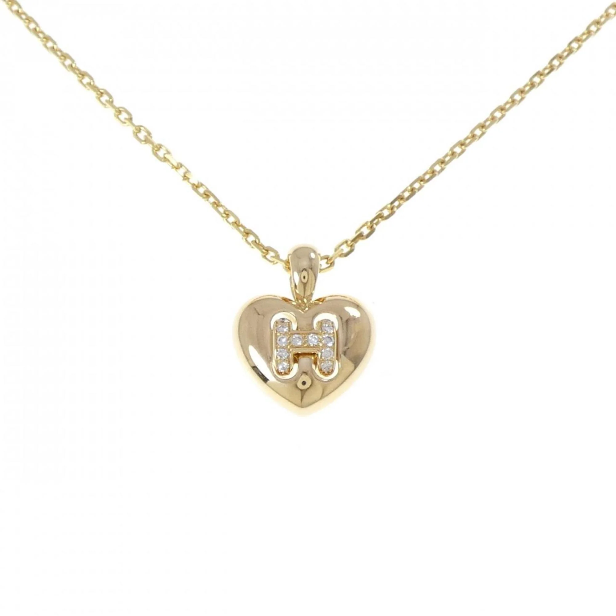 Pendant Necklace 18K Yellow Gold with Diamond