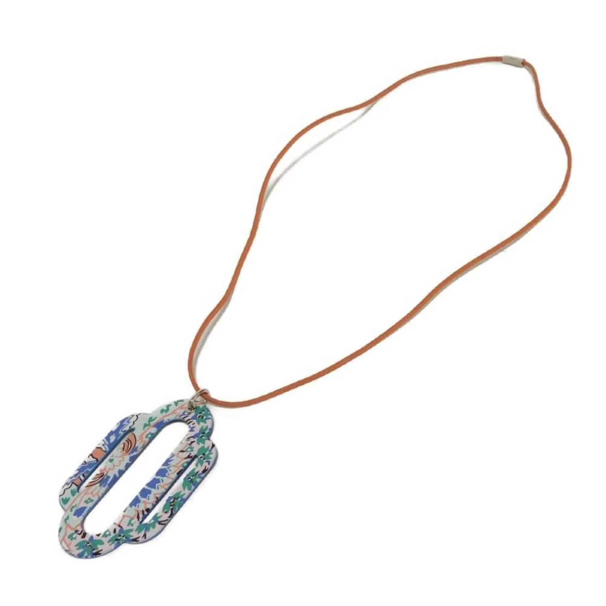 Pendant Necklace Enamel Multi-Color - Image 2