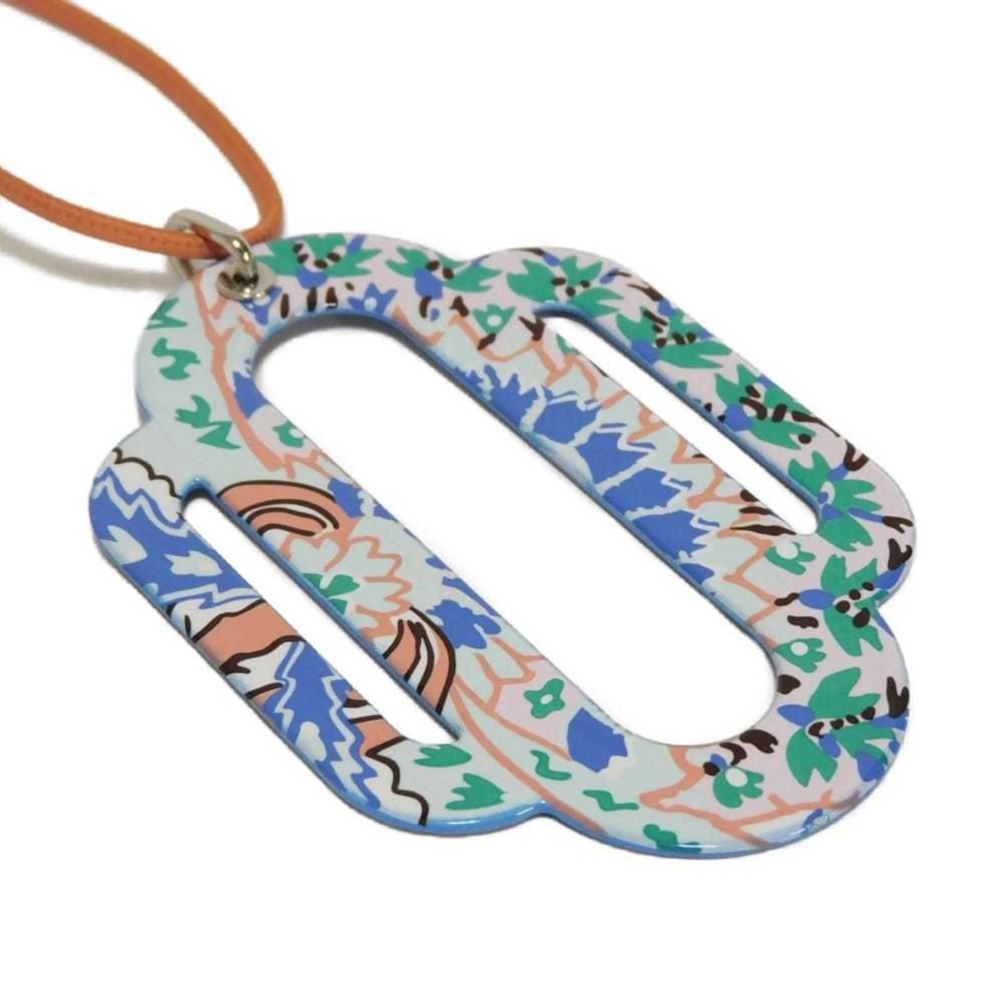 Pendant Necklace Enamel Multi-Color - Image 4