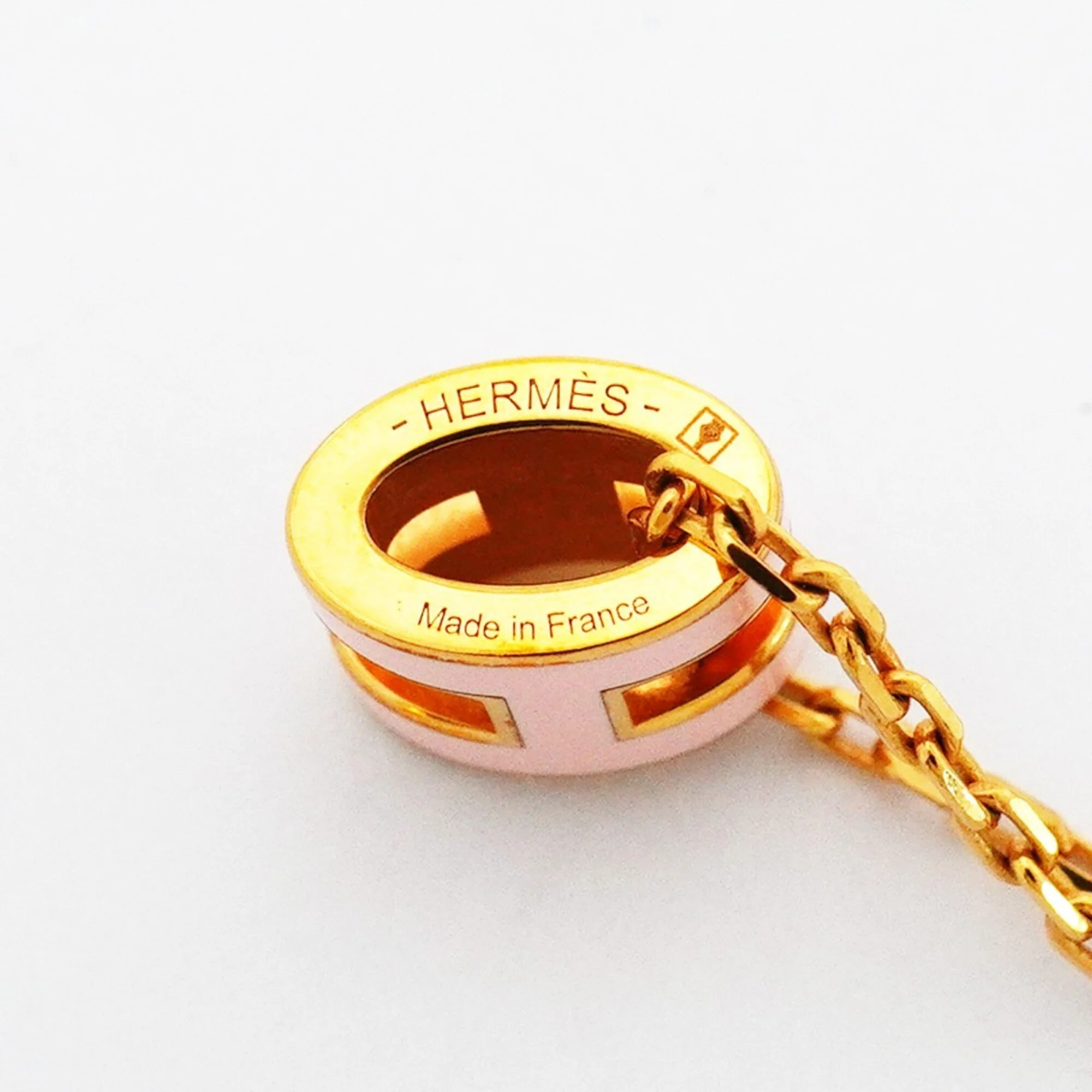 Pop H Pendant Necklace Gold-Tone Metal - Image 5
