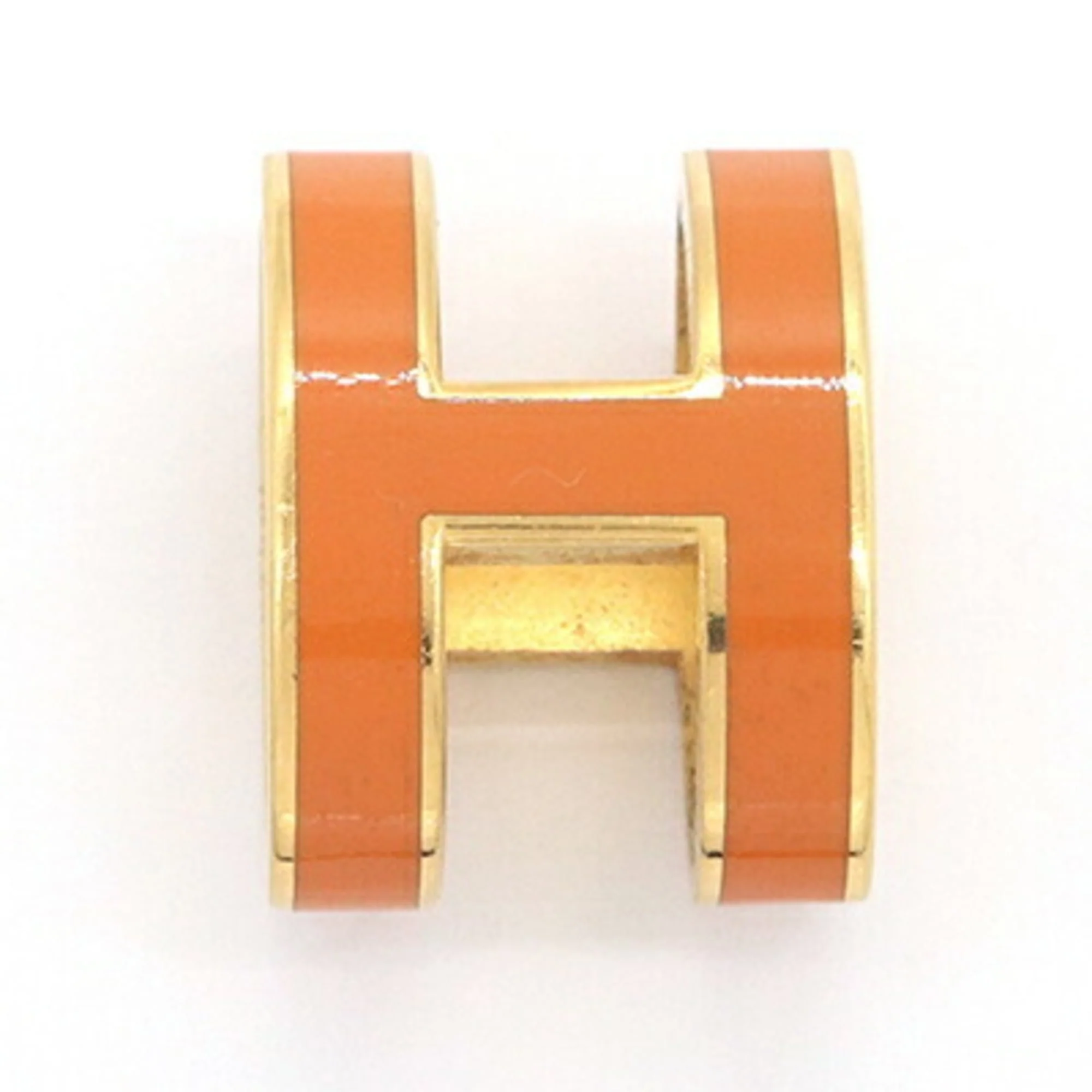 Pop H Pendant Necklace Gold-Tone Metal - Image 2