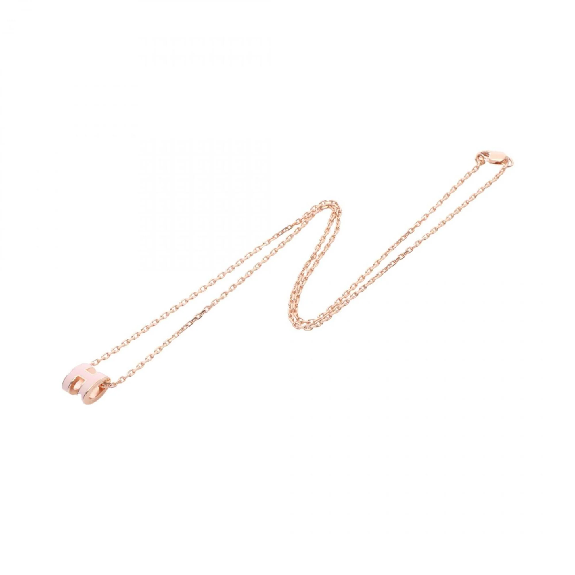 Pop H Pendant Necklace Gold-Tone Metal - Image 2