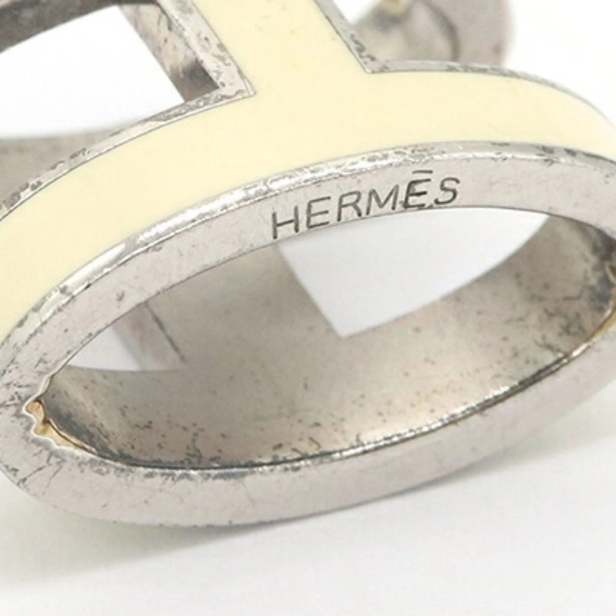 Pop H Pendant Necklace Silver-Tone Metal - Image 3