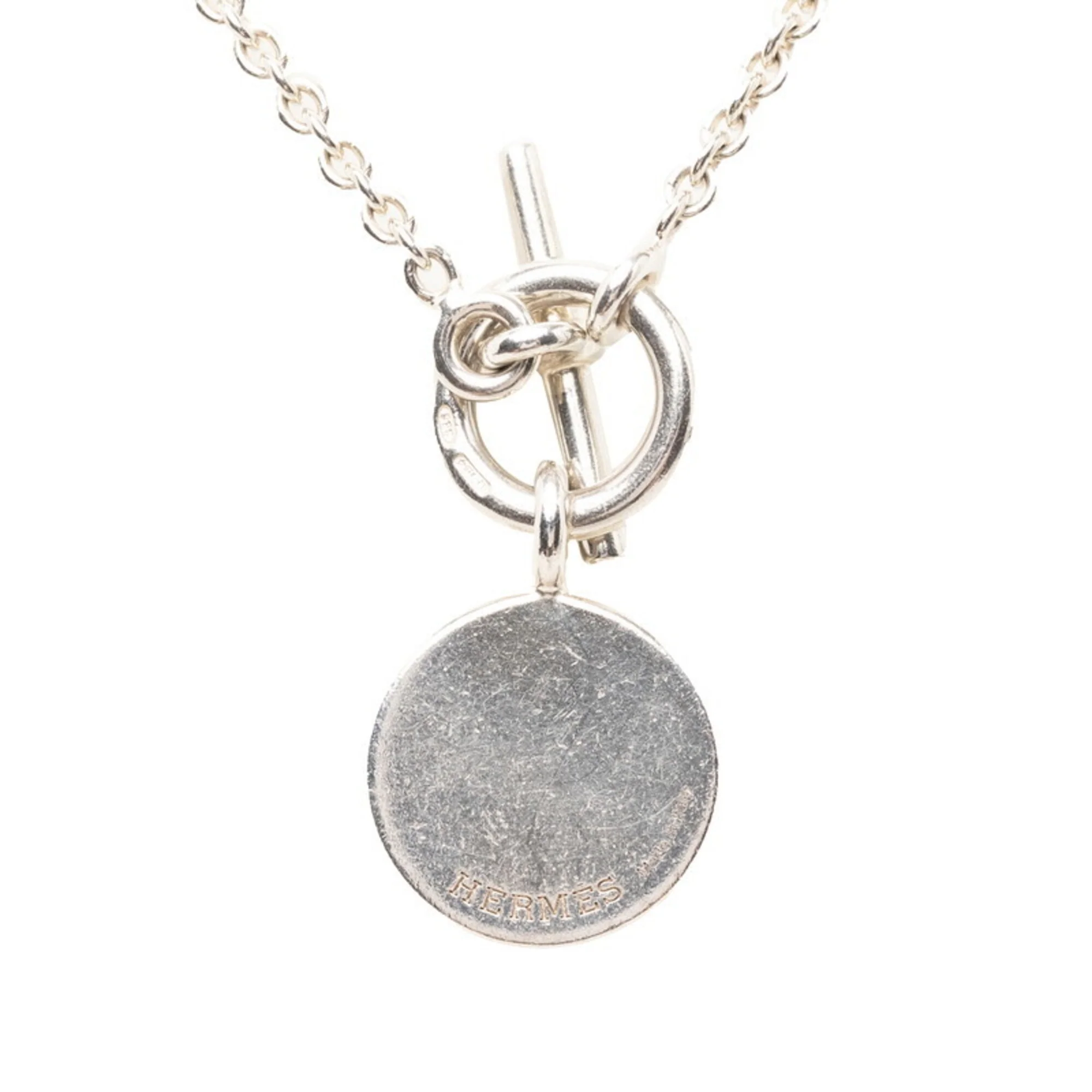 Sellier Chain Pendant Necklace Sterling Silver - Image 2