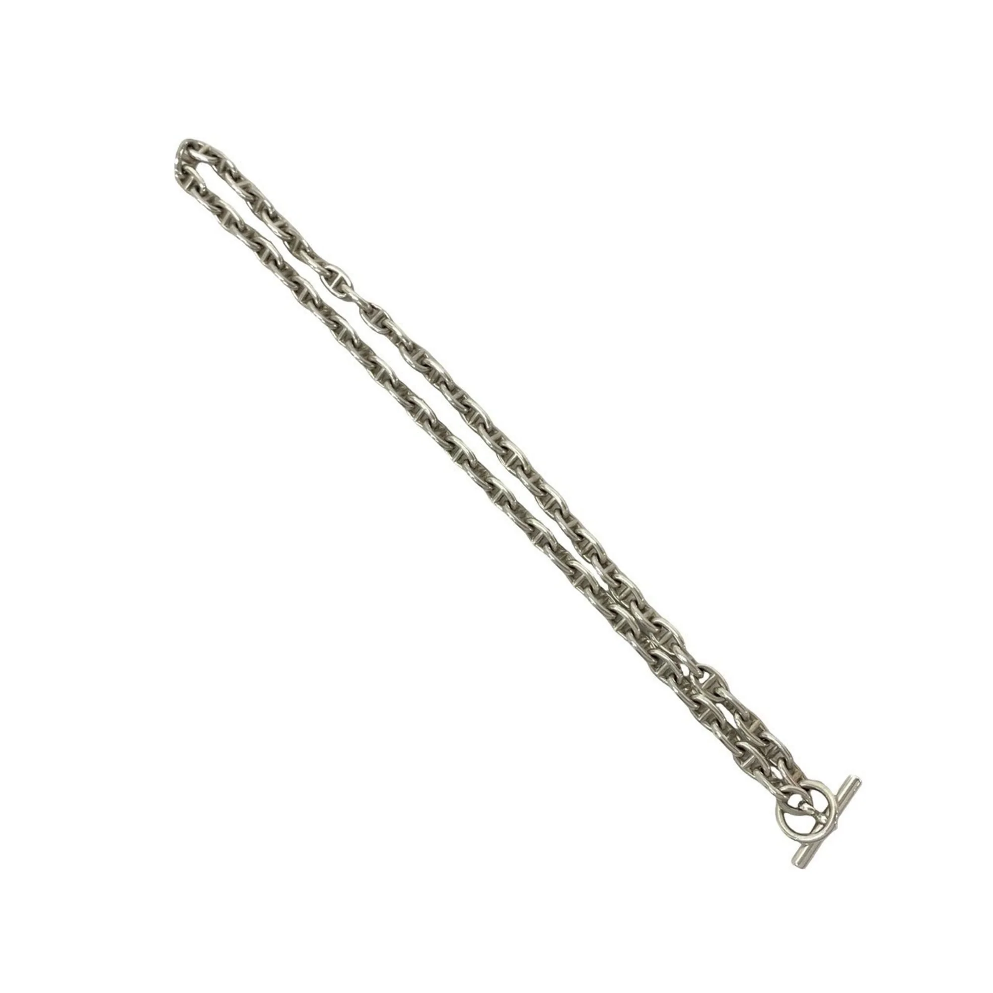 Vintage Chaine d'Ancre Pendant Necklace Sterling Silver - Image 5