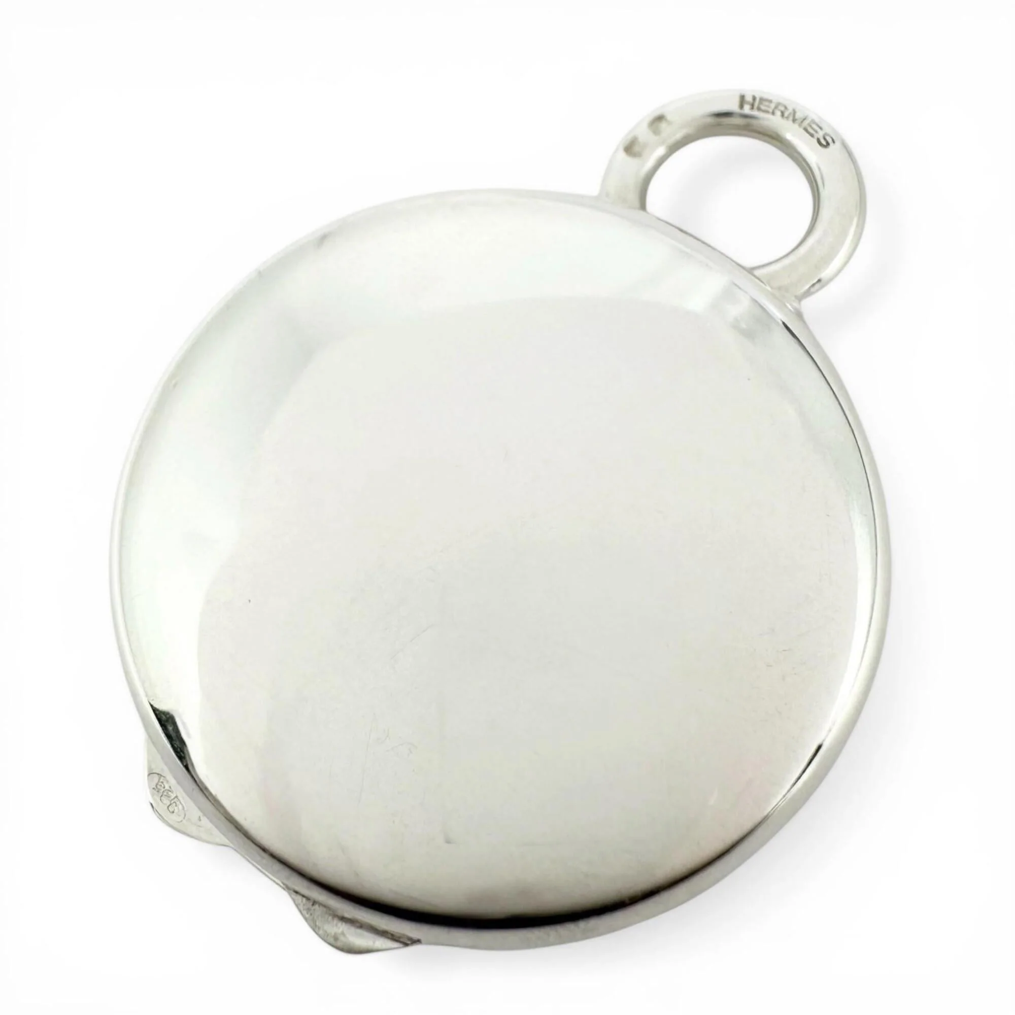 Vintage Pill Case Pendant Necklace Sterling Silver