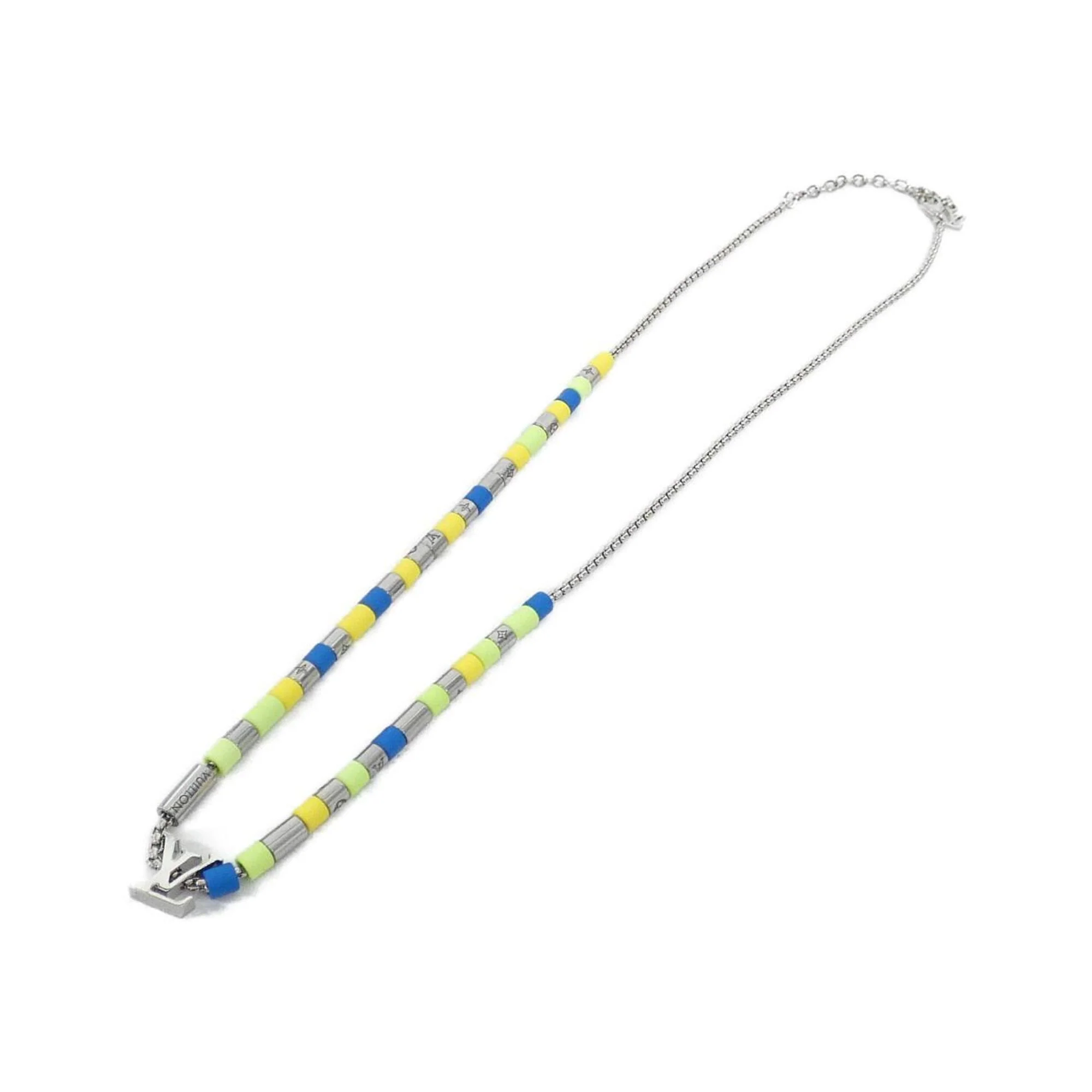 Collier LV Sunrise Pendant Necklace Green - Image 2