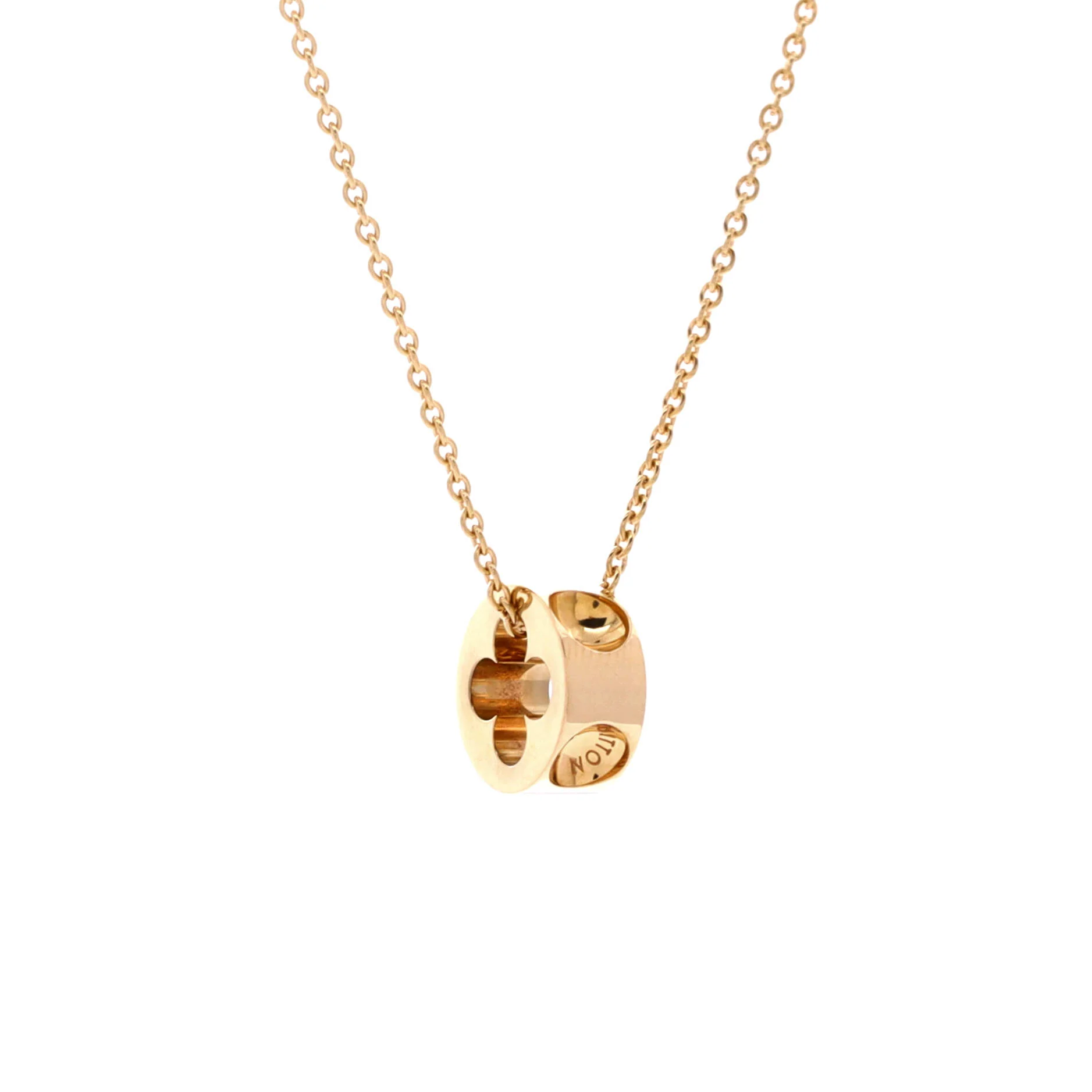 Empreinte Pendant Necklace 18K Yellow Gold