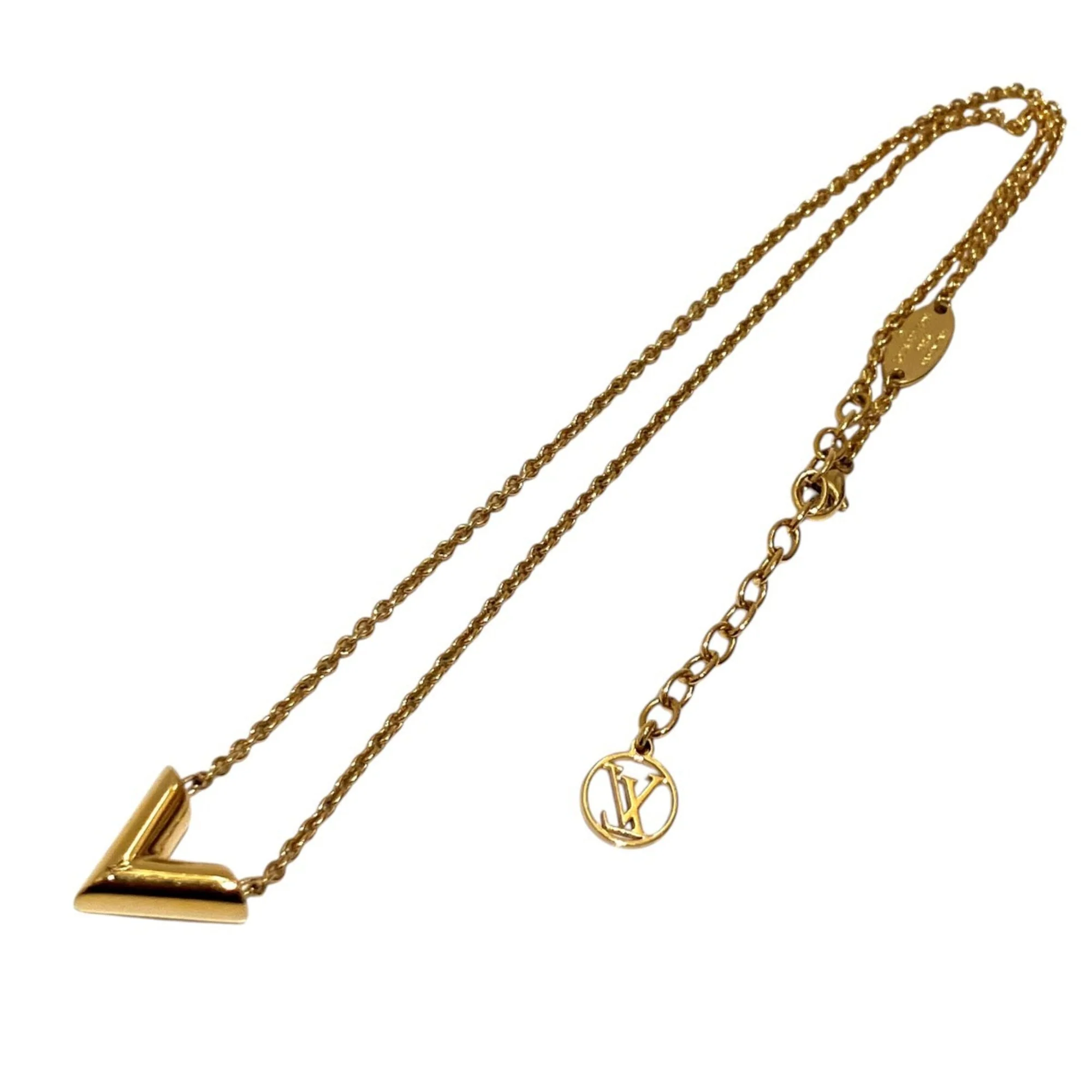 Essential V Pendant Necklace Alloy - Image 3