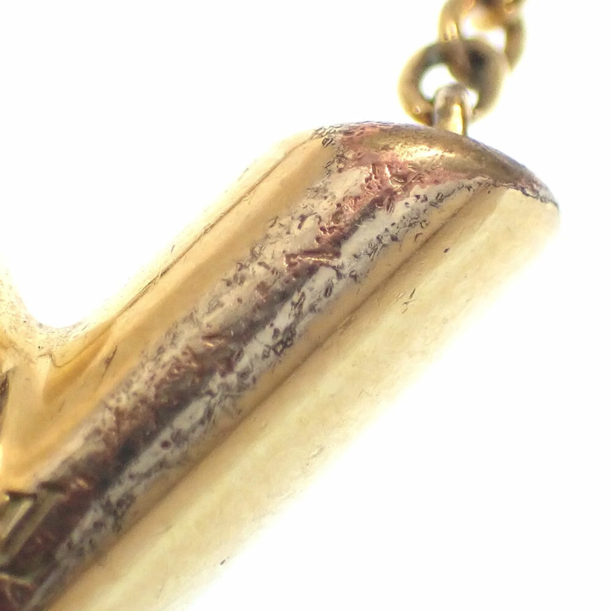 Essential V Pendant Necklace Gold - Image 3