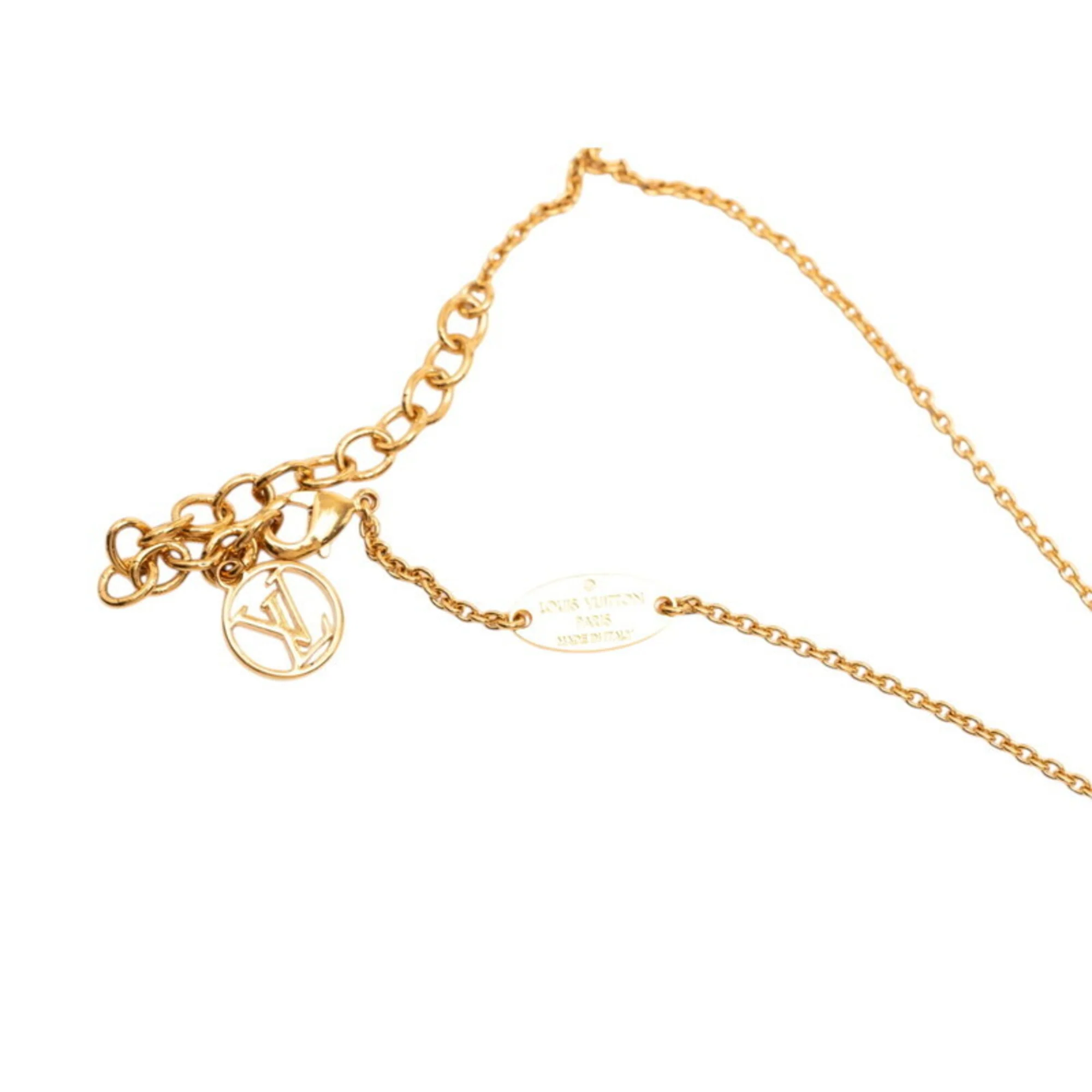 Essential V Pendant Necklace Gold - Image 5