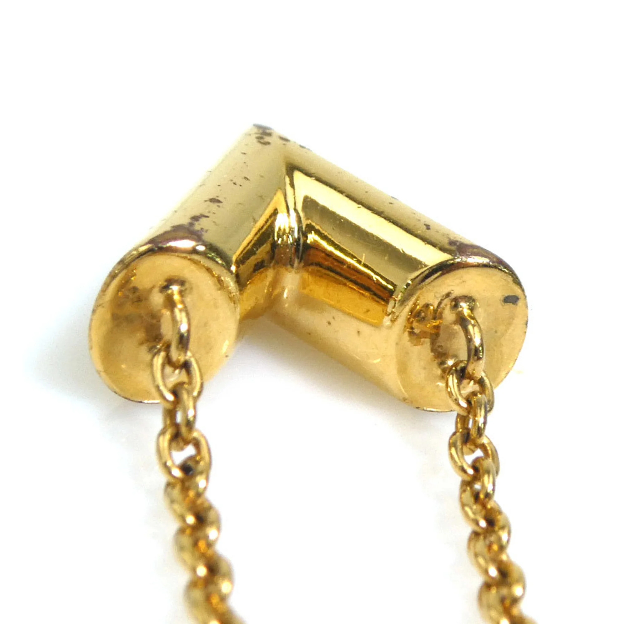 Essential V Pendant Necklace Metal Gold - Image 5