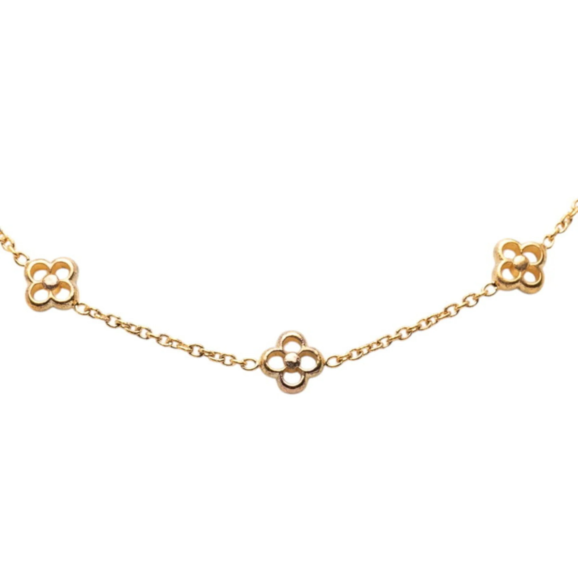 Flowerful Pendant Necklace Gold