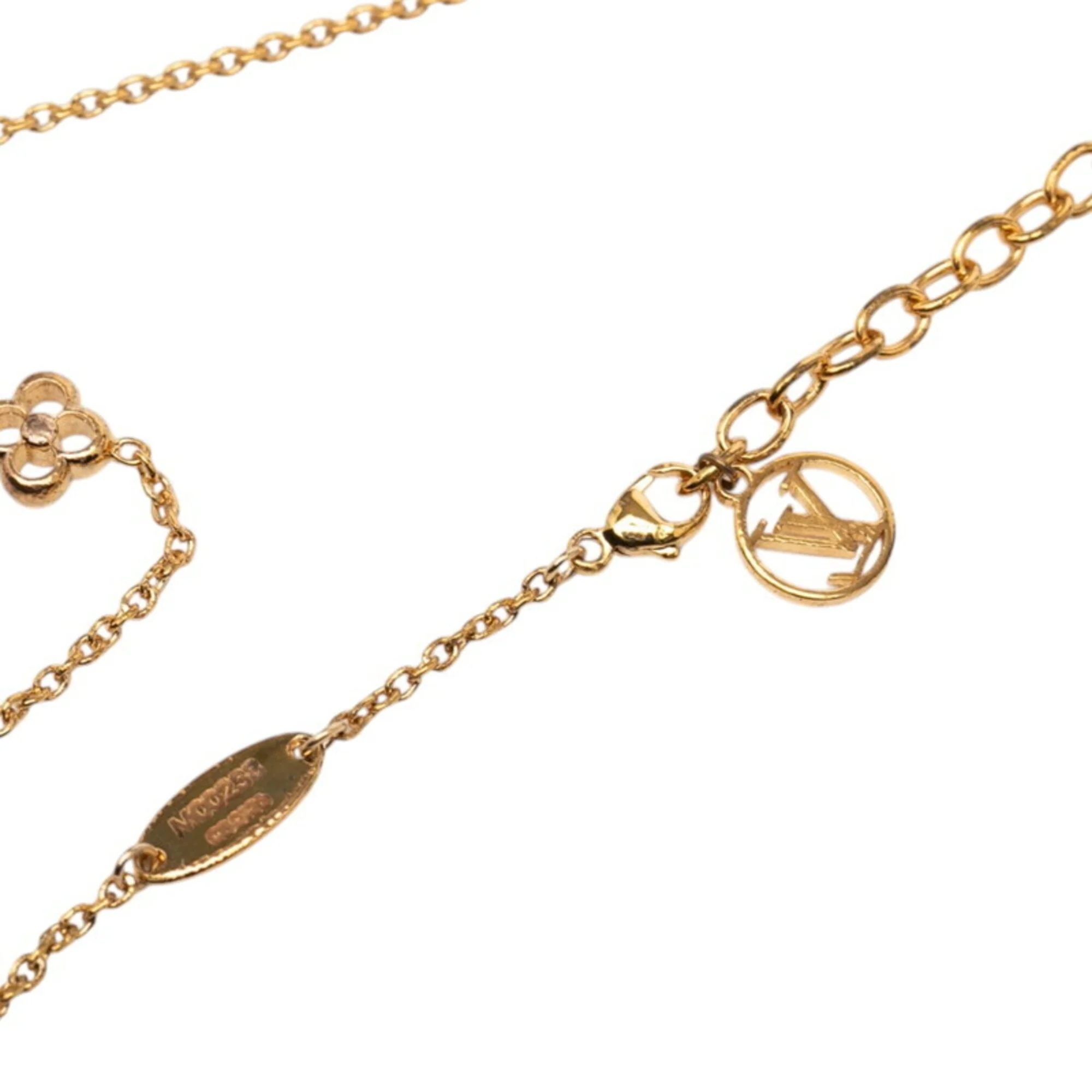 Flowerful Pendant Necklace Gold - Image 4