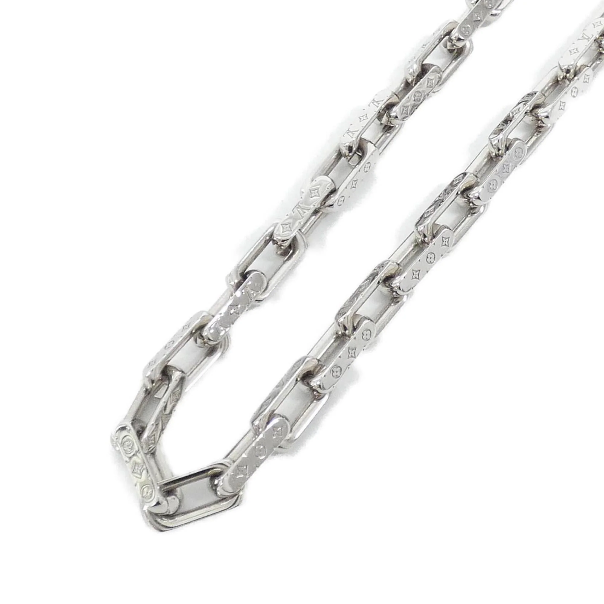 Monogram Pendant Necklace Sterling Silver