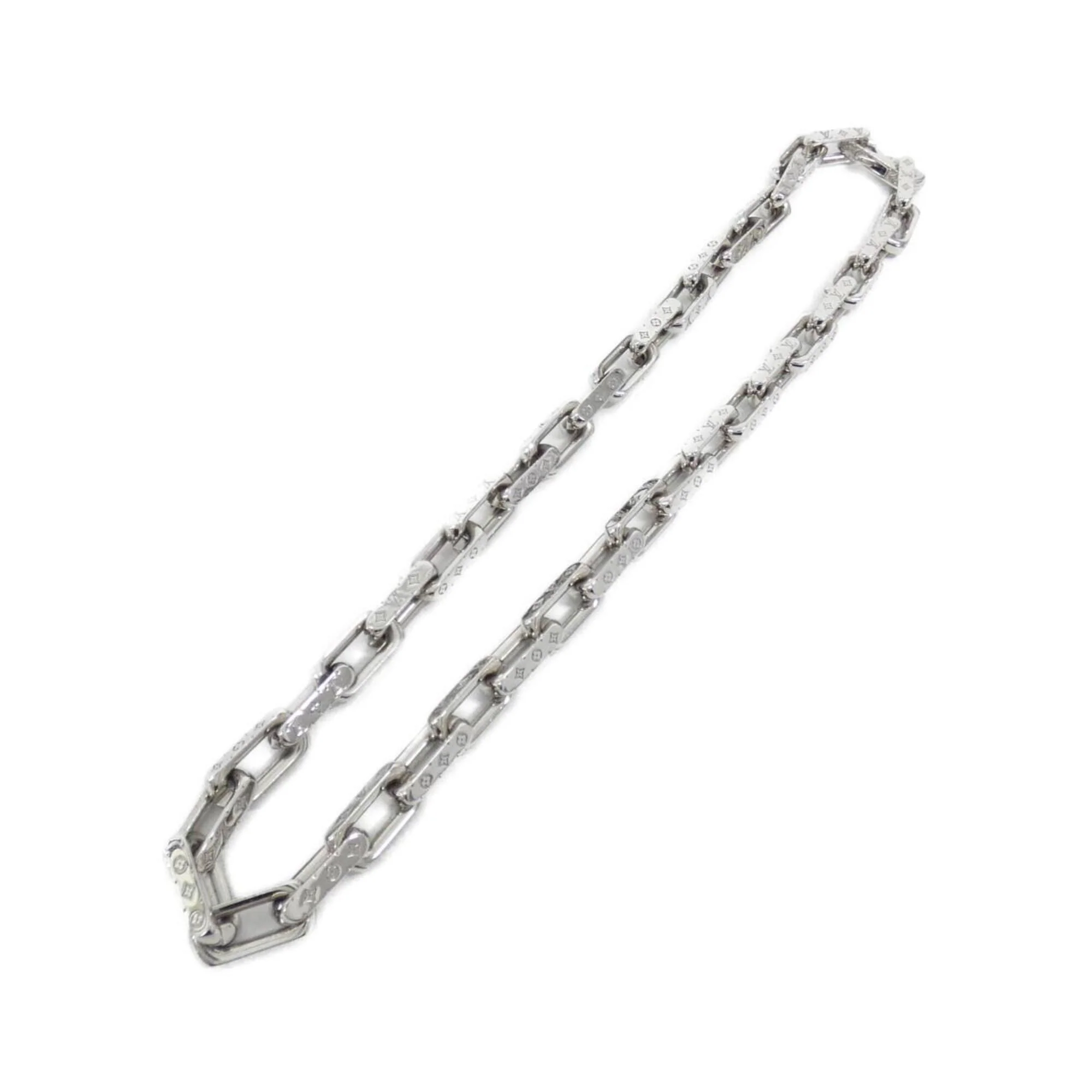 Monogram Pendant Necklace Sterling Silver - Image 2
