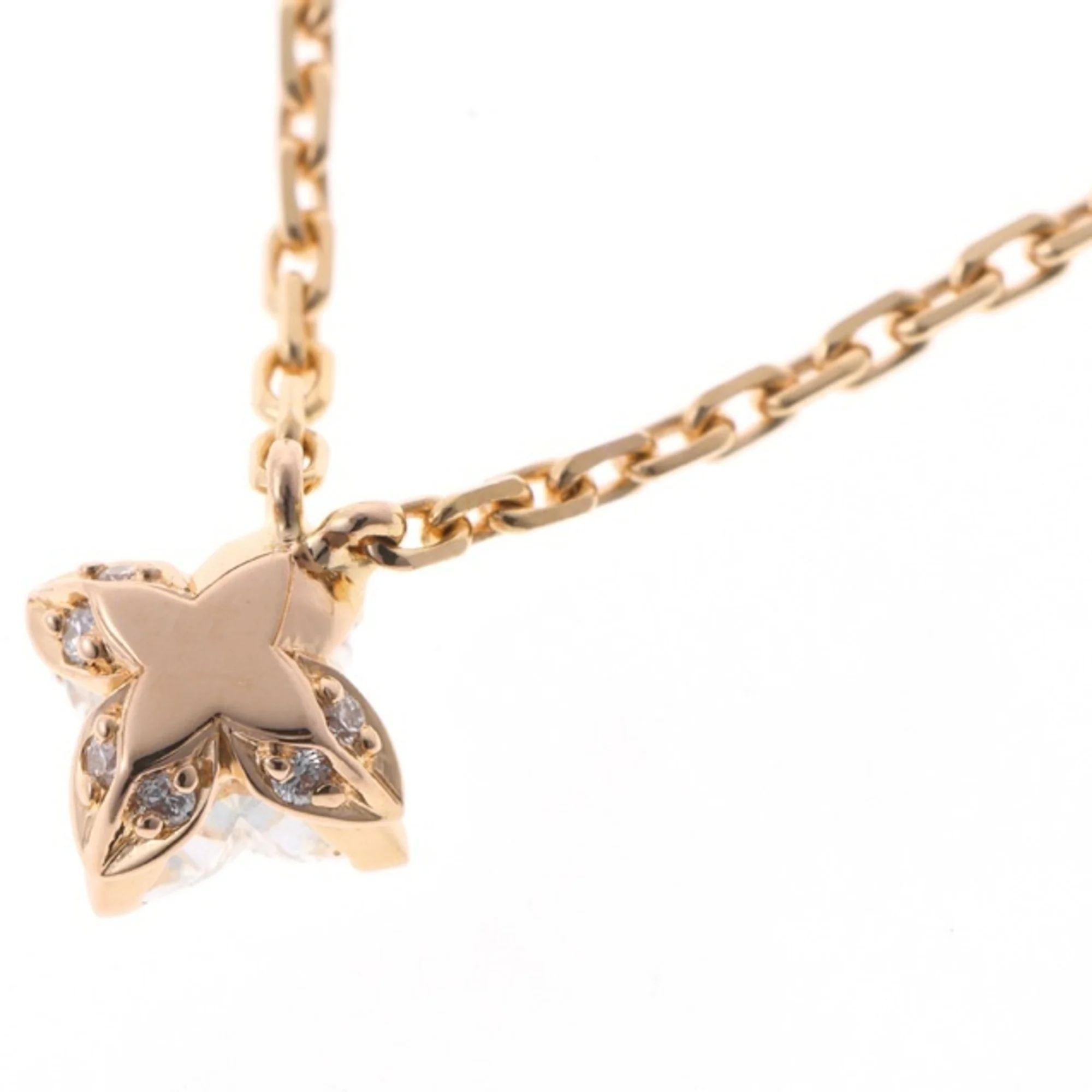 Pendant Necklace 18K Rose Gold with Diamond - Image 6