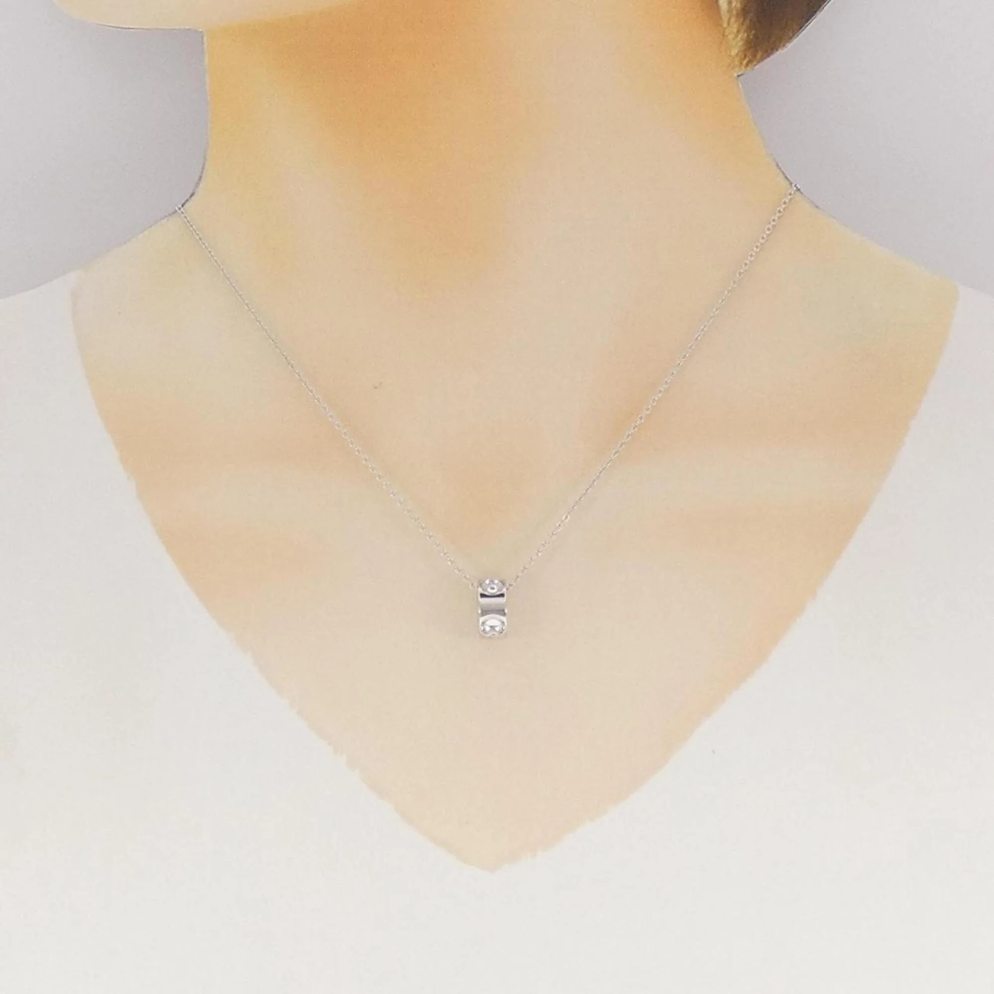 Pendant Necklace 18K White Gold - Image 6