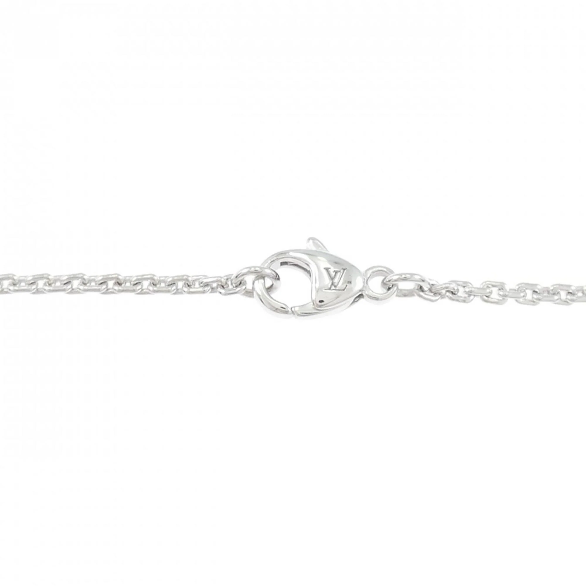 Pendant Necklace 18K White Gold with Diamond - Image 5