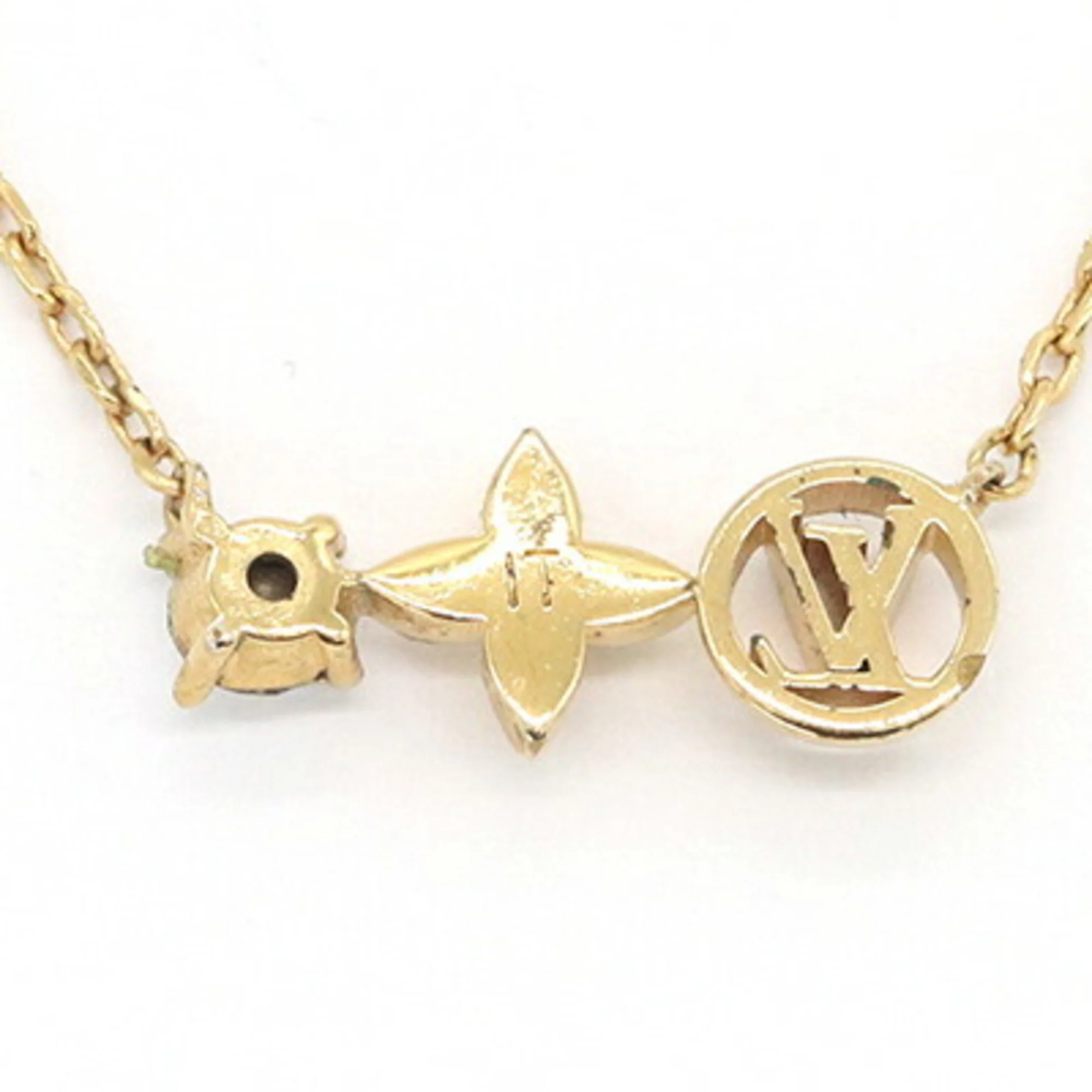 Pendant Necklace Gold Metal - Image 2