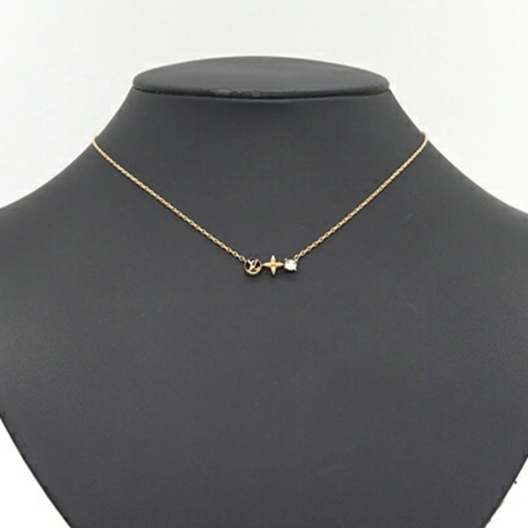 Pendant Necklace Gold Metal - Image 7