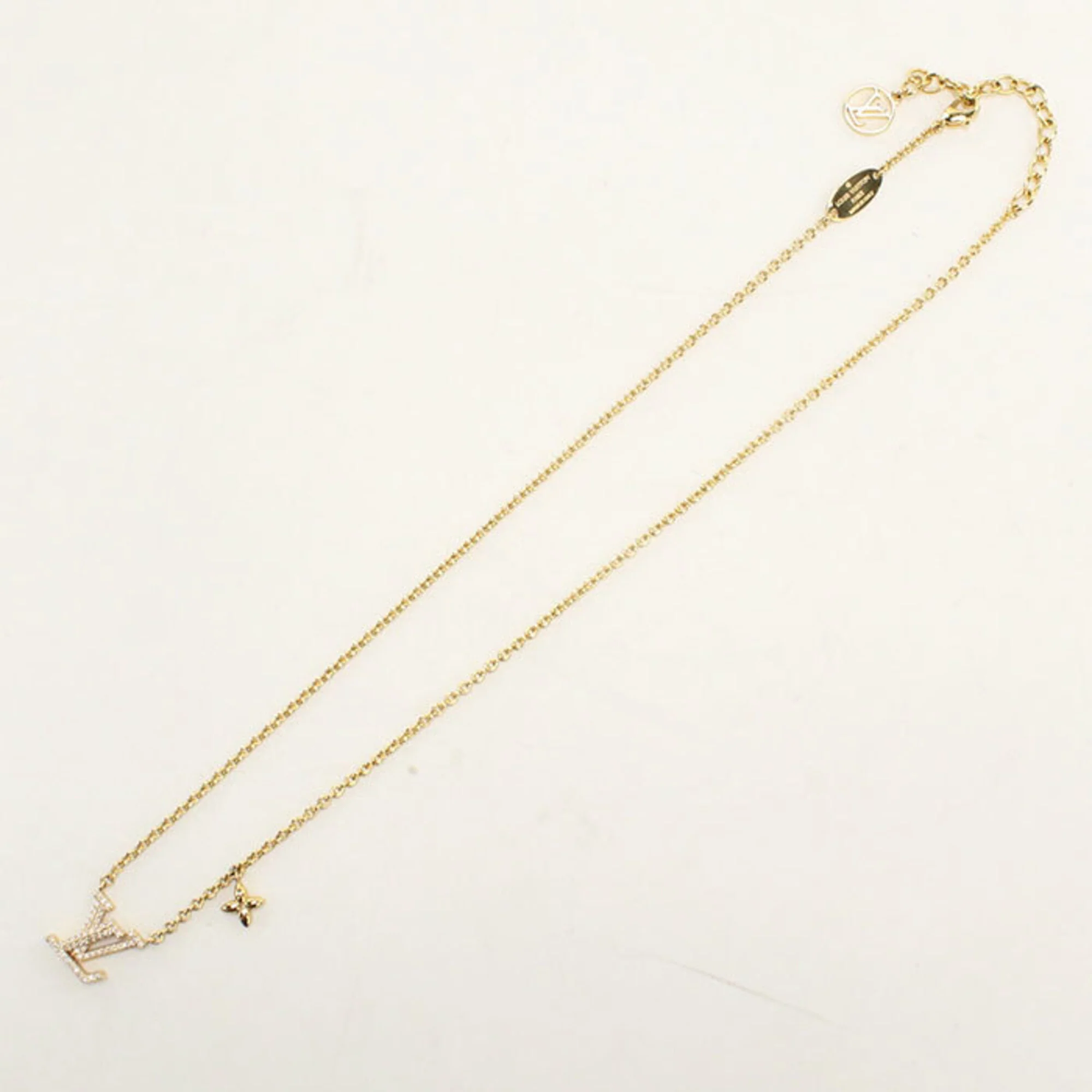 Pendant Necklace Gold Metal - Image 7