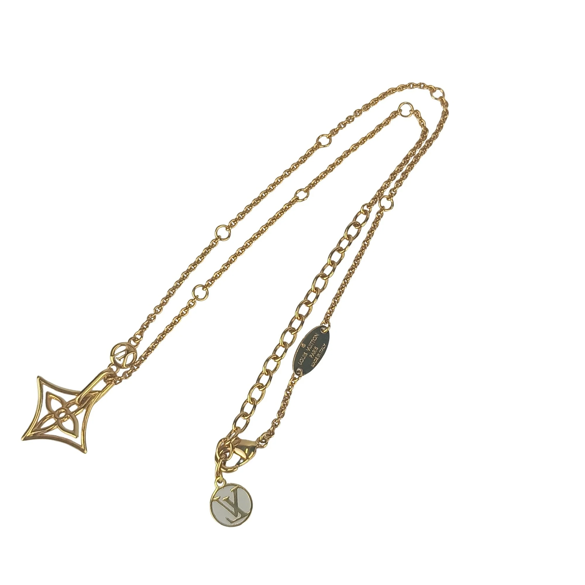 Pendant Necklace Gold Metal - Image 5