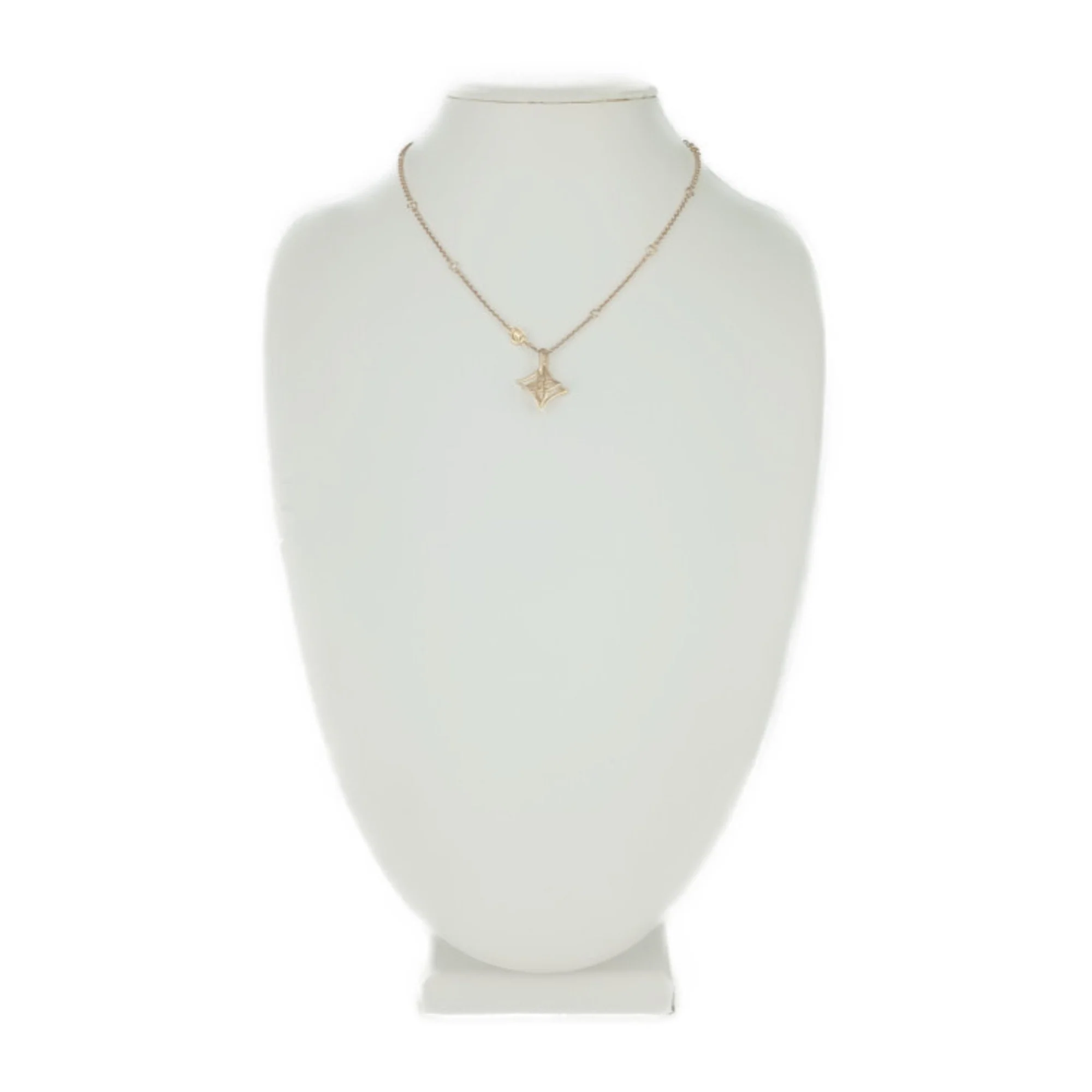 Pendant Necklace Gold Metal - Image 8