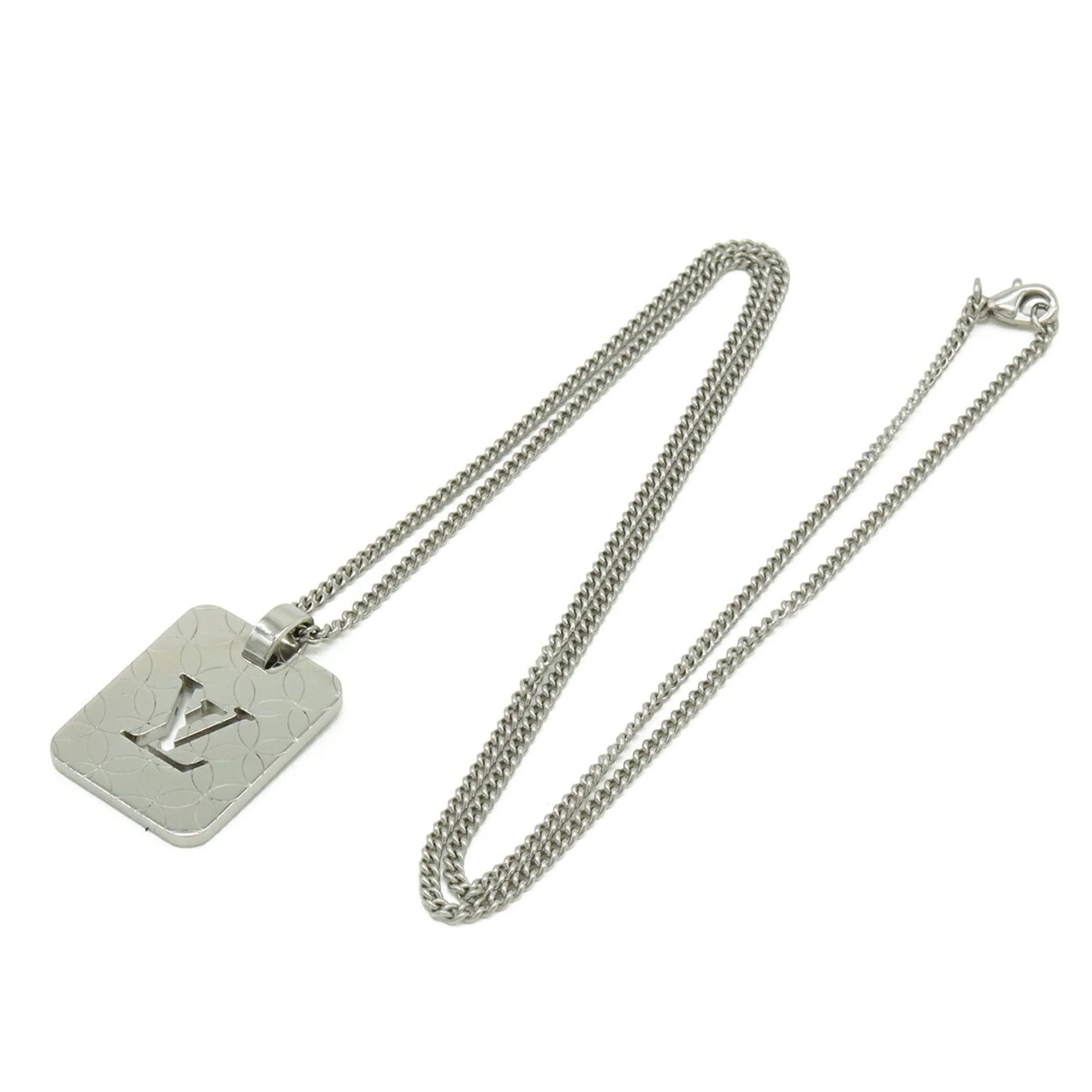 Pendant Necklace Metal Silver - Image 3