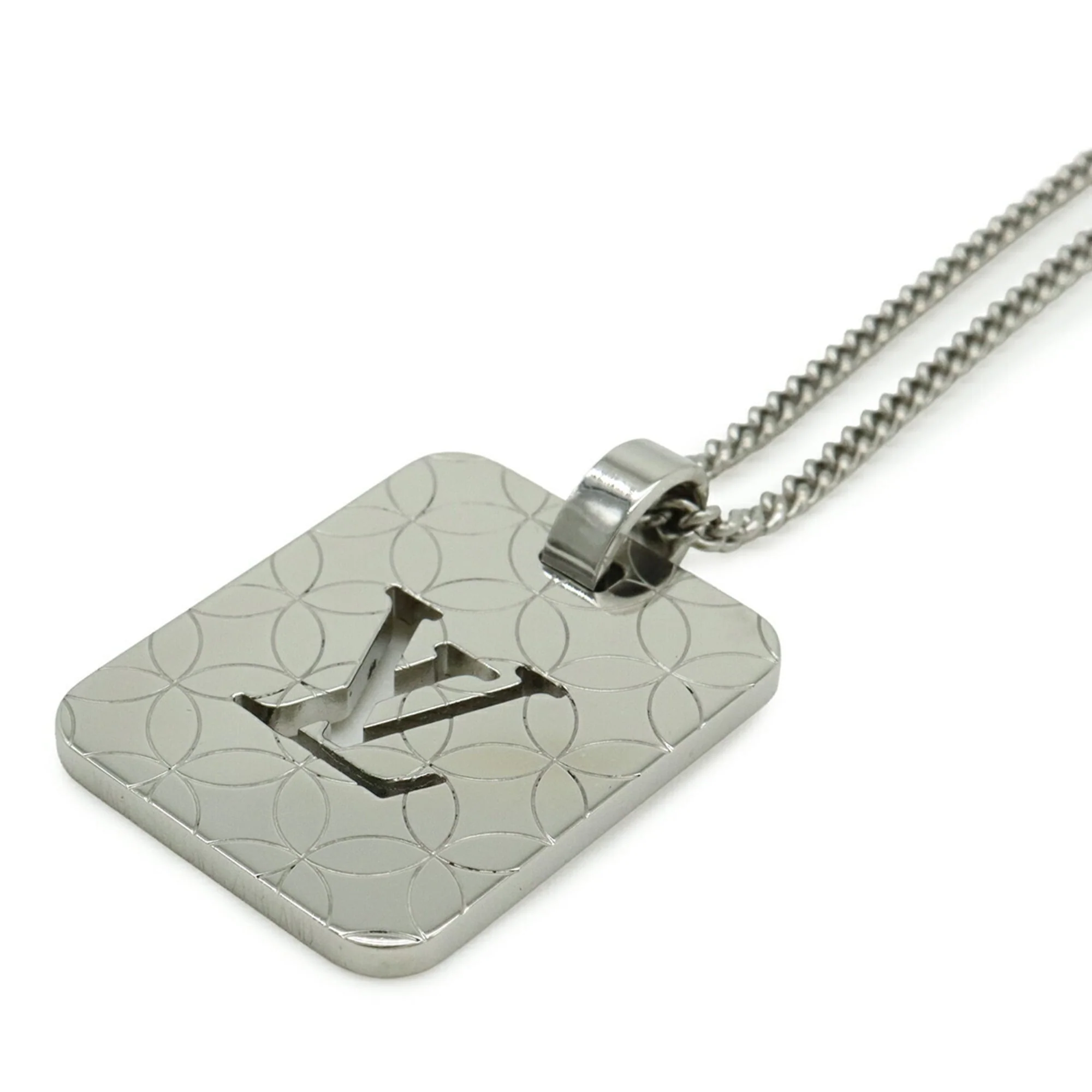 Pendant Necklace Metal Silver - Image 4