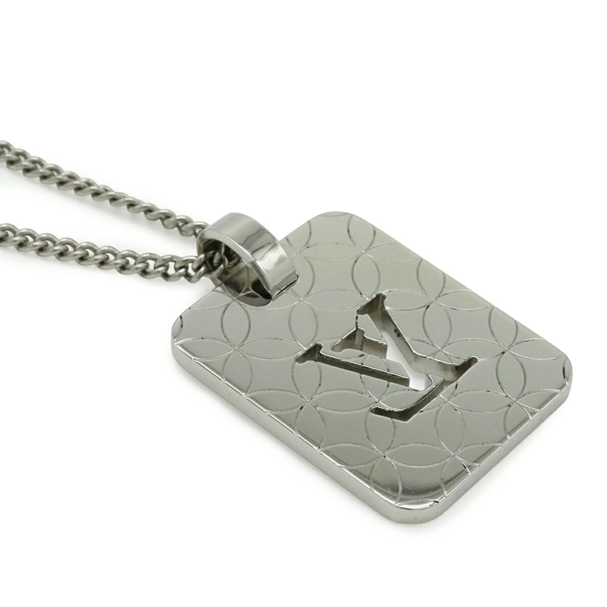 Pendant Necklace Metal Silver - Image 5