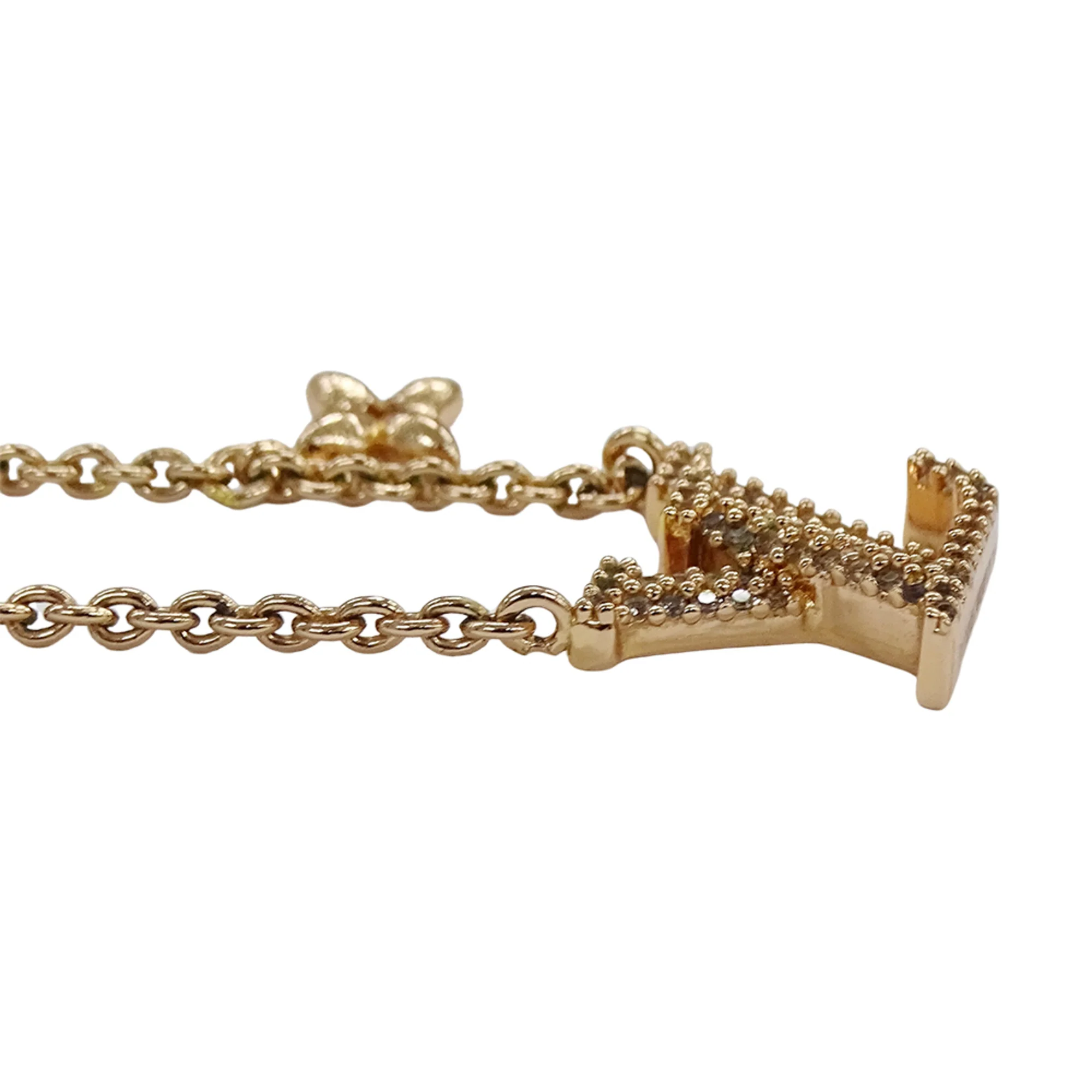 Pendant Necklace Pink Gold - Image 3