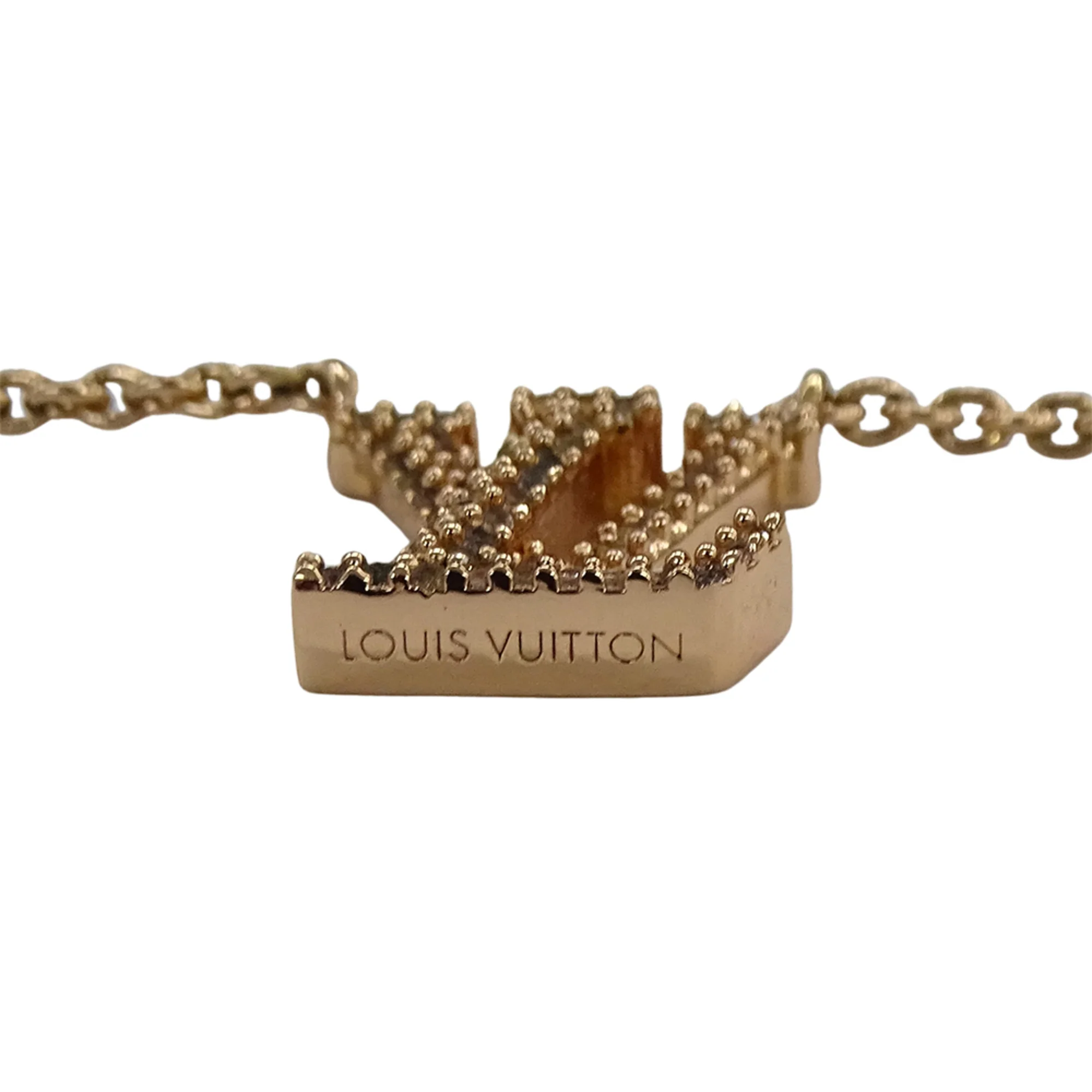 Pendant Necklace Pink Gold - Image 8