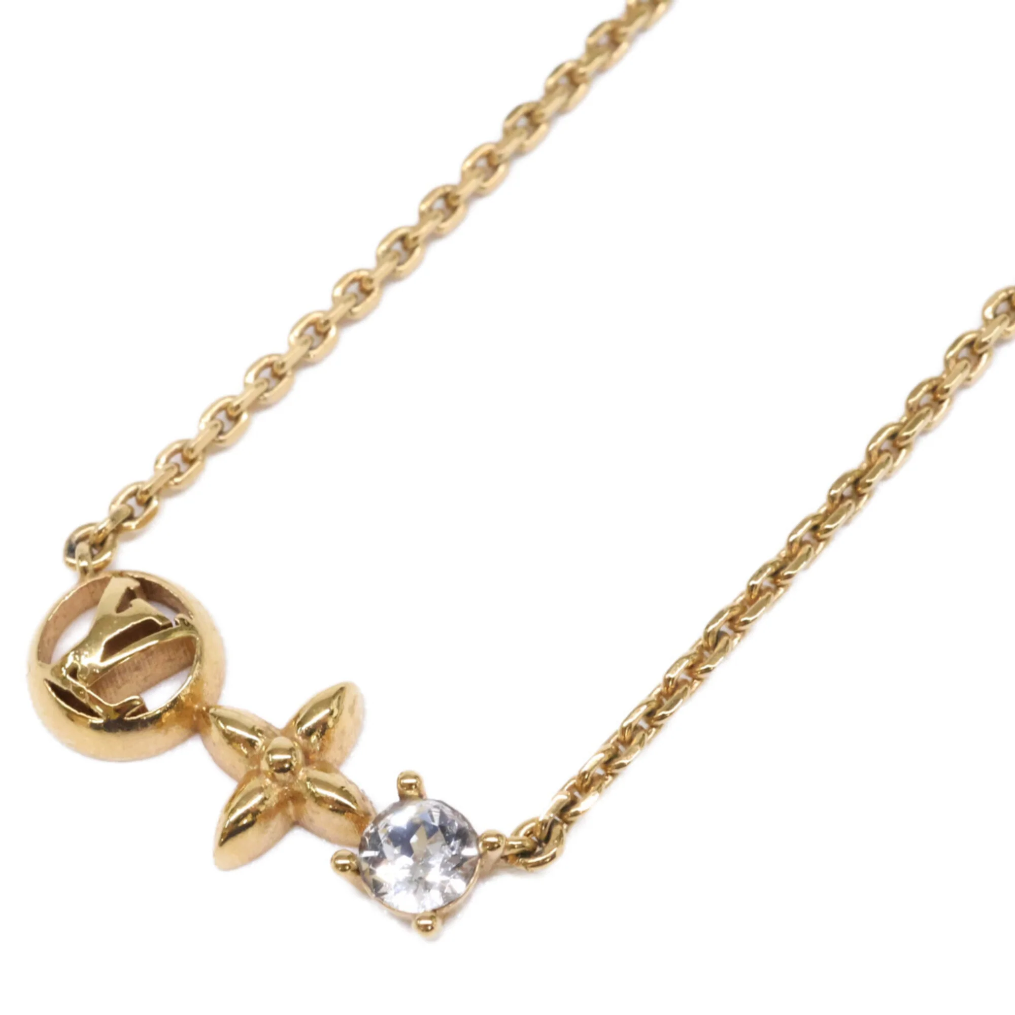 Petit Louis Pendant Necklace Metal Gold