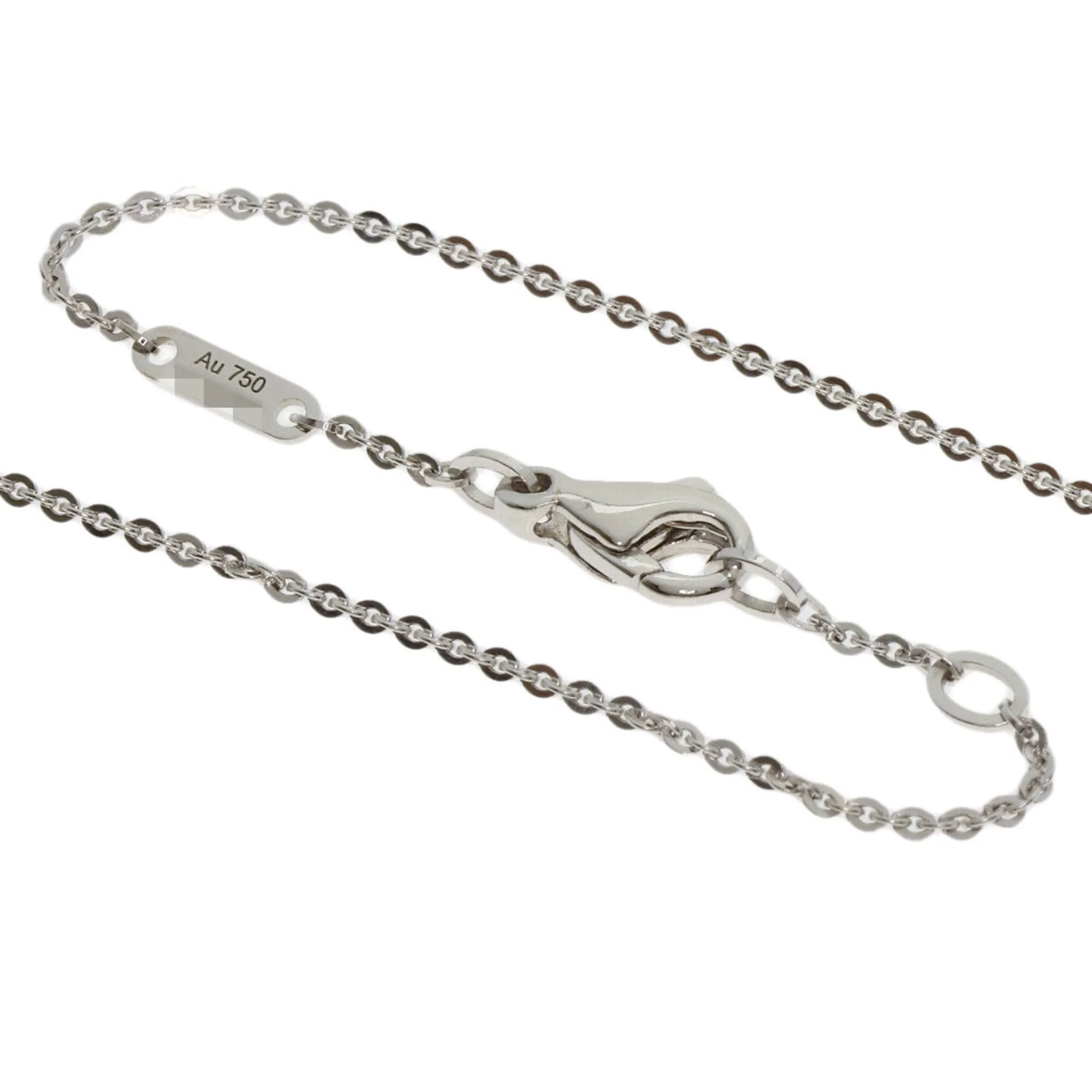 Pendant Necklace 18K White Gold With Shell - Image 3